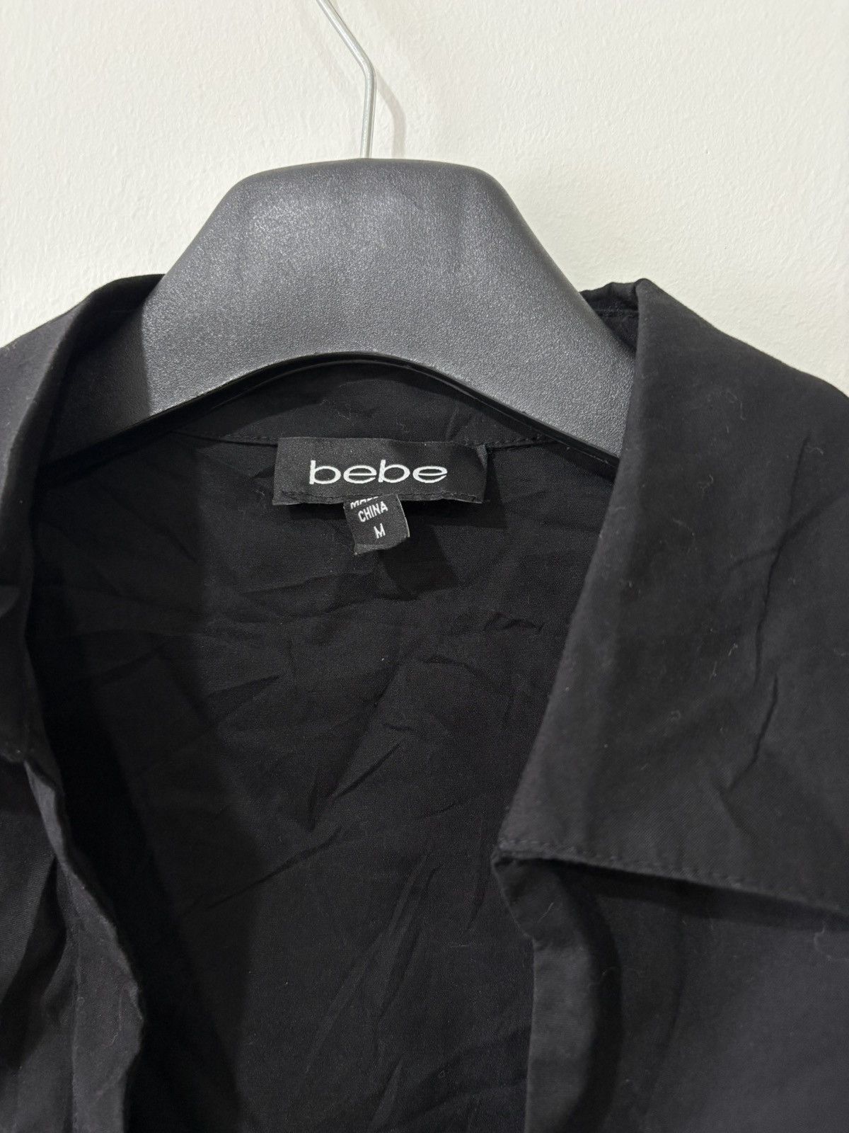 Bebe Bebe black corsett shirt Size M / US 6-8 / IT 42-44 - 3 Thumbnail