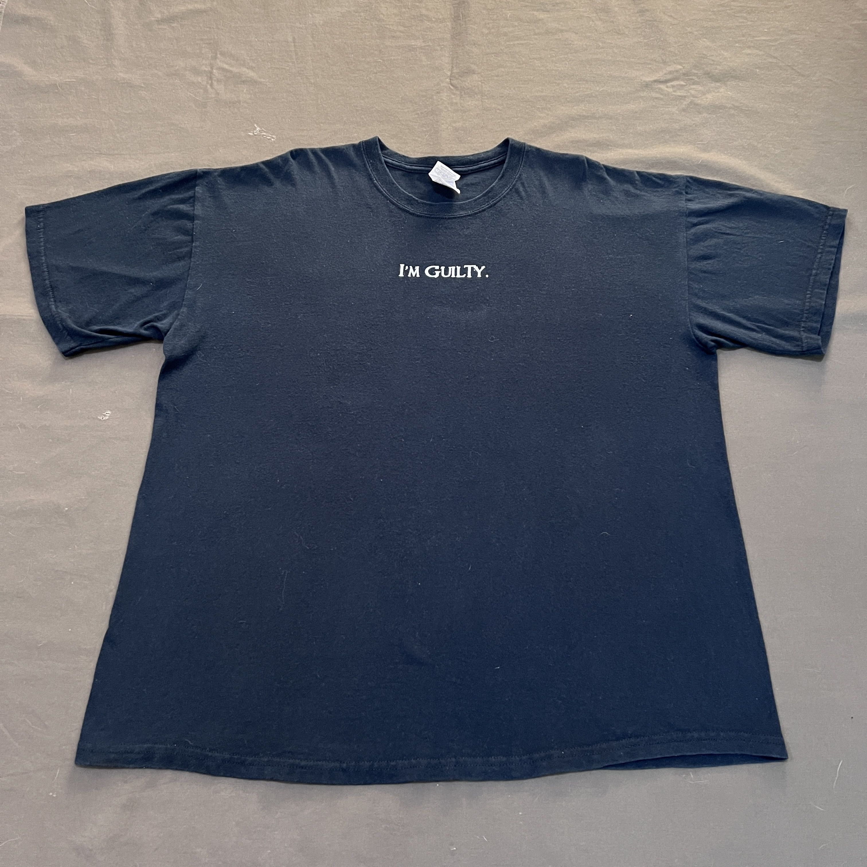 Vintage Vintage Y2K i'm guilty God Jesus Bible Holy Promo Tee XL Size US XL / EU 56 / 4 - 2 Thumbnail