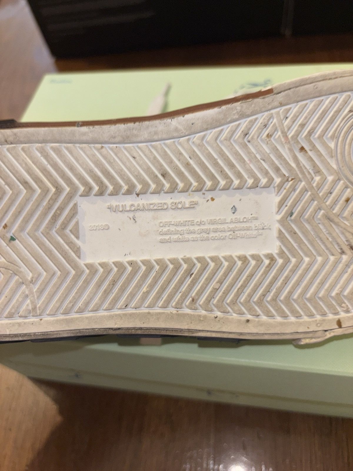 Off-White OFF-WHITE 'Canvas Low Vulcanized Sneakers' Size US 10 / IT 40 - 8 Thumbnail