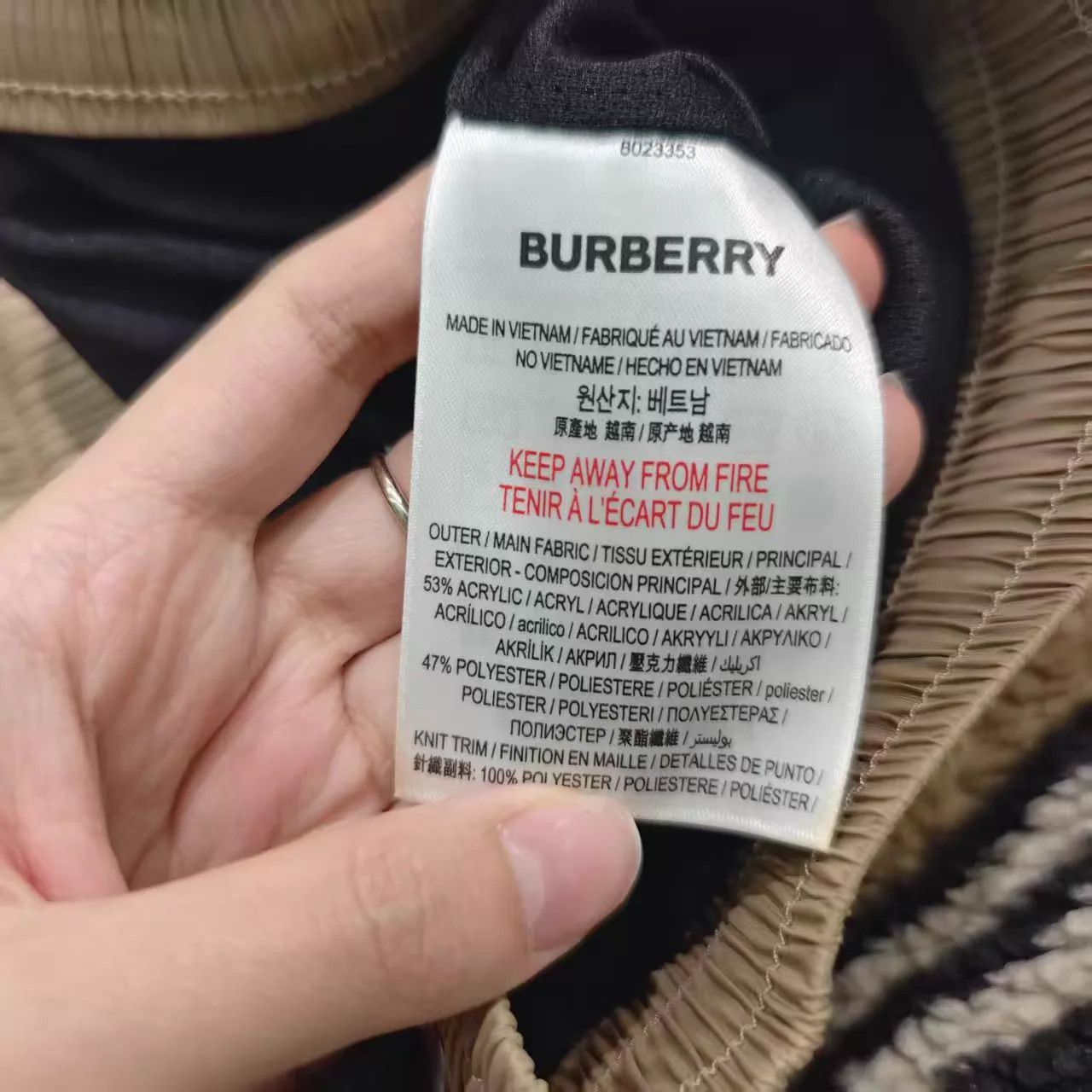 Burberry Burberry check short men's XS Size US 28 / EU 44 - 4 Thumbnail
