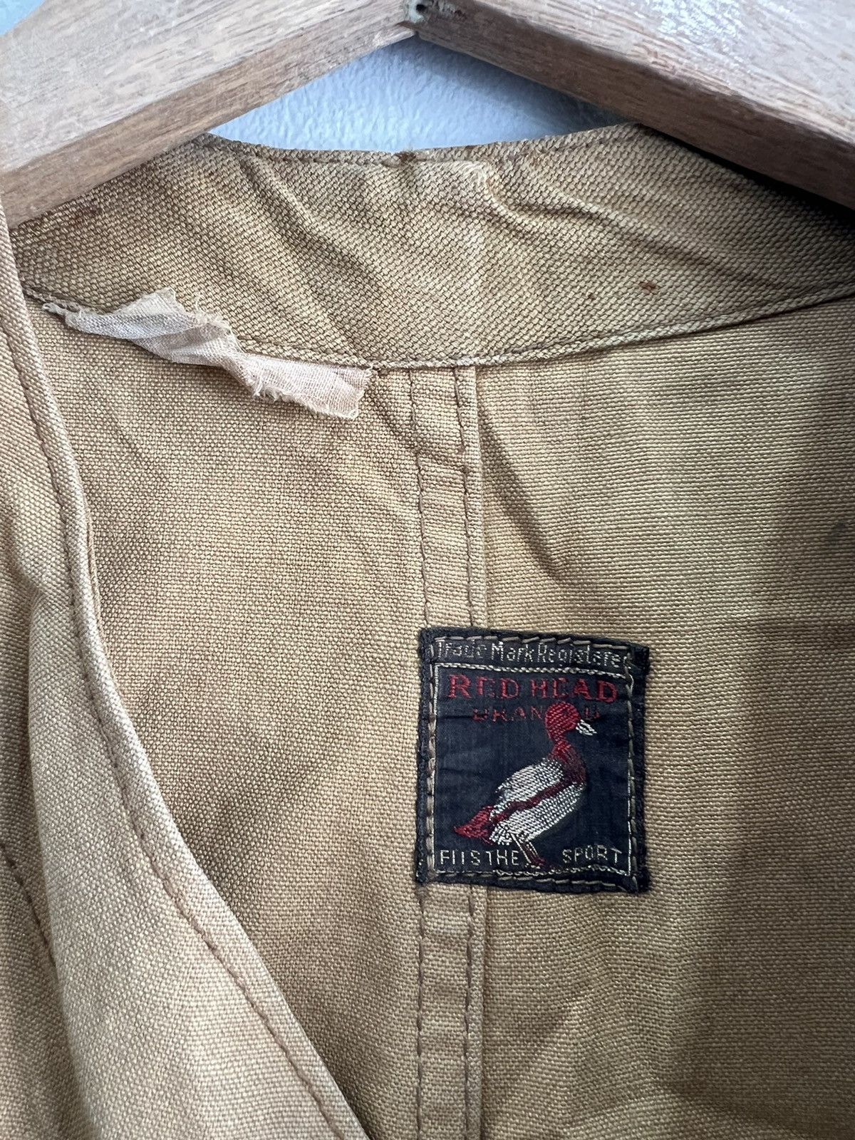 Vintage Vintage 1940s 30s Redhead Hunting Utility Vest jacket hoodie Size US S / EU 44-46 / 1 - 6 Thumbnail