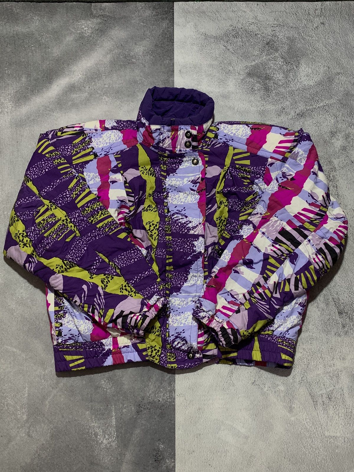 Vintage Vintage 90s Japanese art down jacket streetwear size XL Size XL / US 12-14 / IT 48-50 - 1 Thumbnail