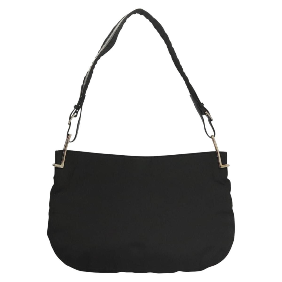 Gucci GUCCI Shoulder Bag Nylon Black Silver 001 3193 001 3193 Size ONE SIZE - 3 Thumbnail