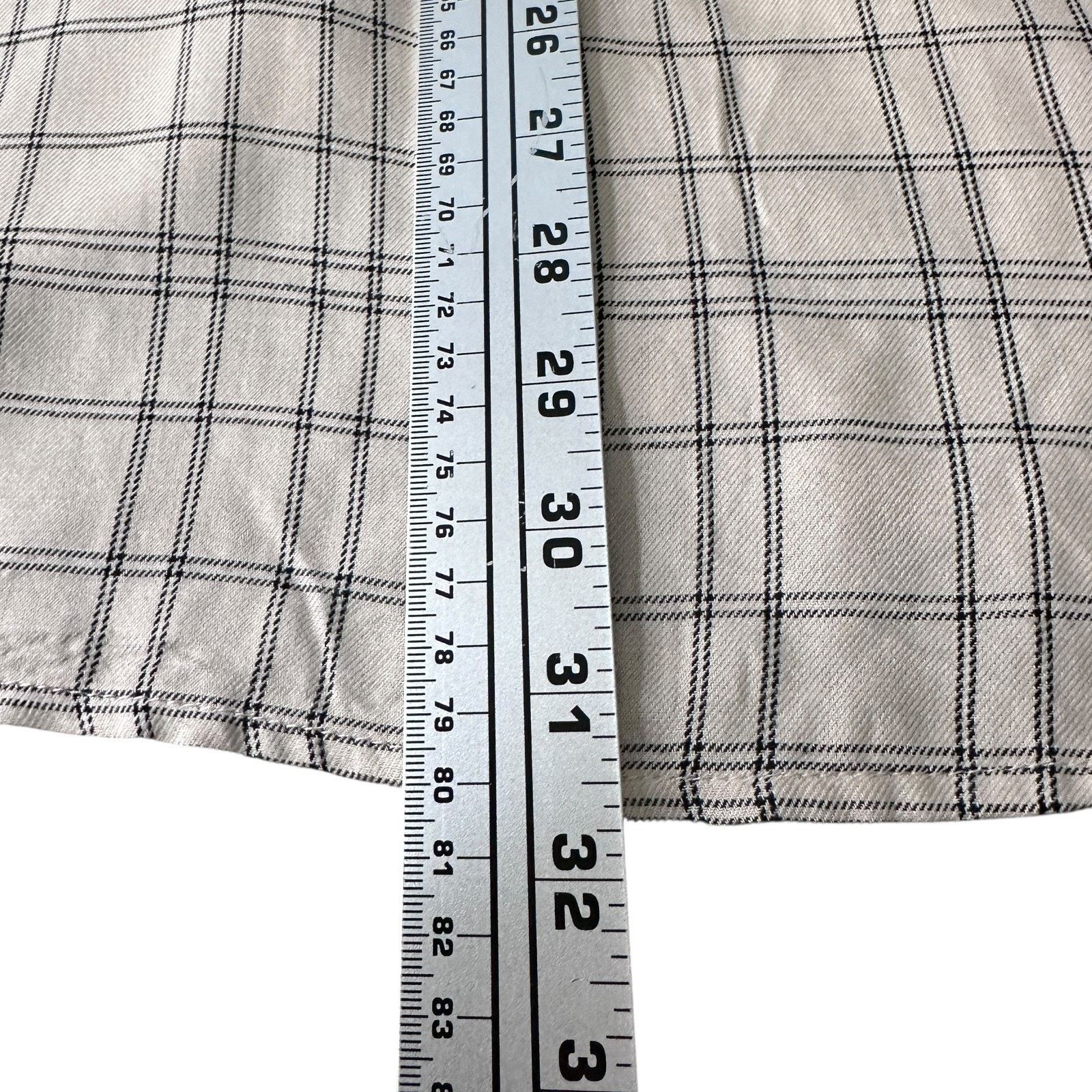 Other YoungLA Shirt Men’s XL Beige Checked Cowboy Cut Pearl Snap Size US XL / EU 56 / 4 - 10 Thumbnail