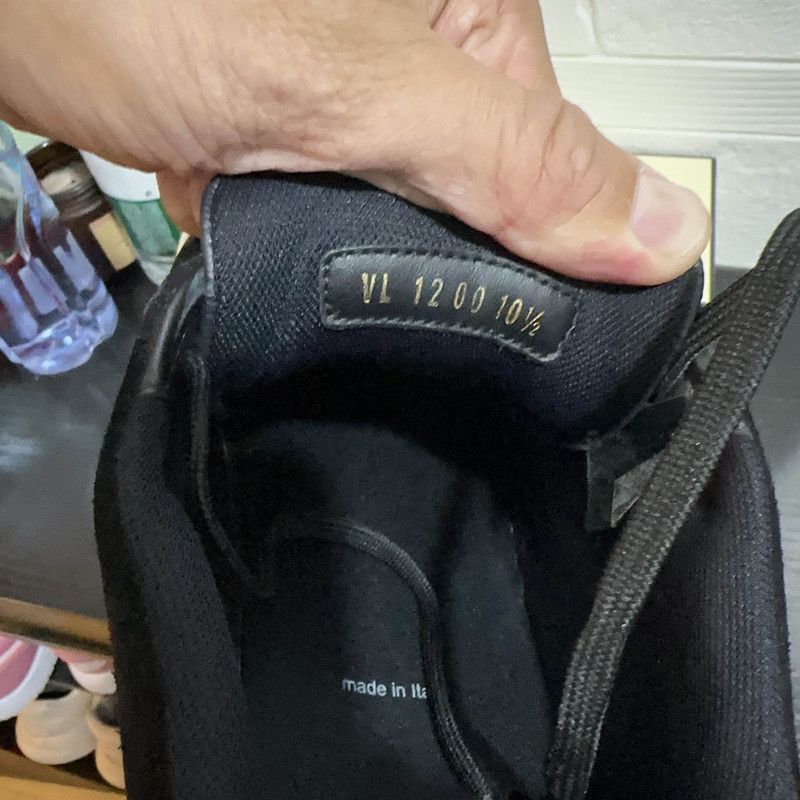 Louis Vuitton Louis Vuitton Trainer Sneakers Black -2508 Size US 11 / EU 44 - 5 Thumbnail