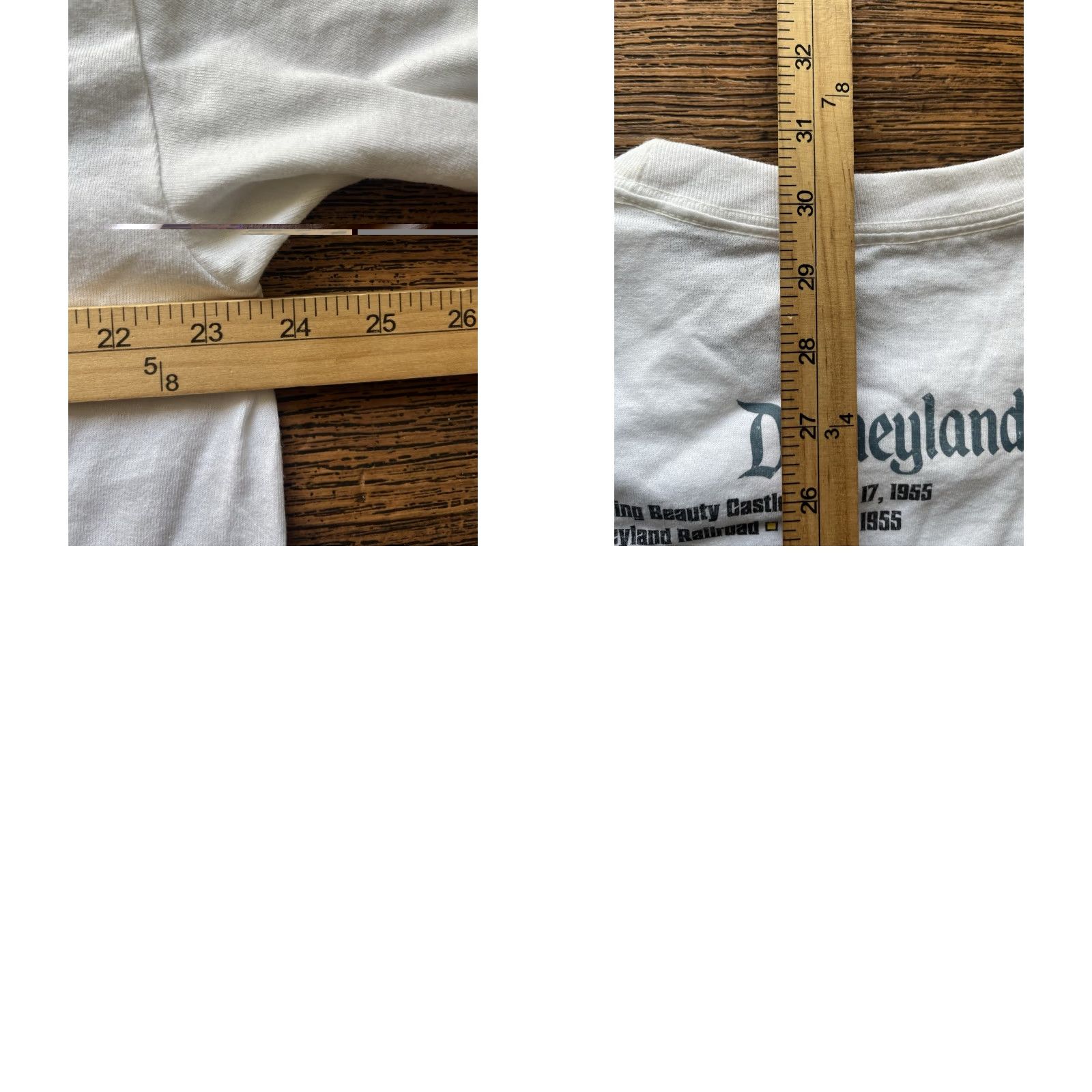 Disney Disney Disneyland T-Shirt White Spell-Out XL Resort Mickey Rides Tour Rides Vacay Mens Size US XL / EU 56 / 4 - 9 Thumbnail