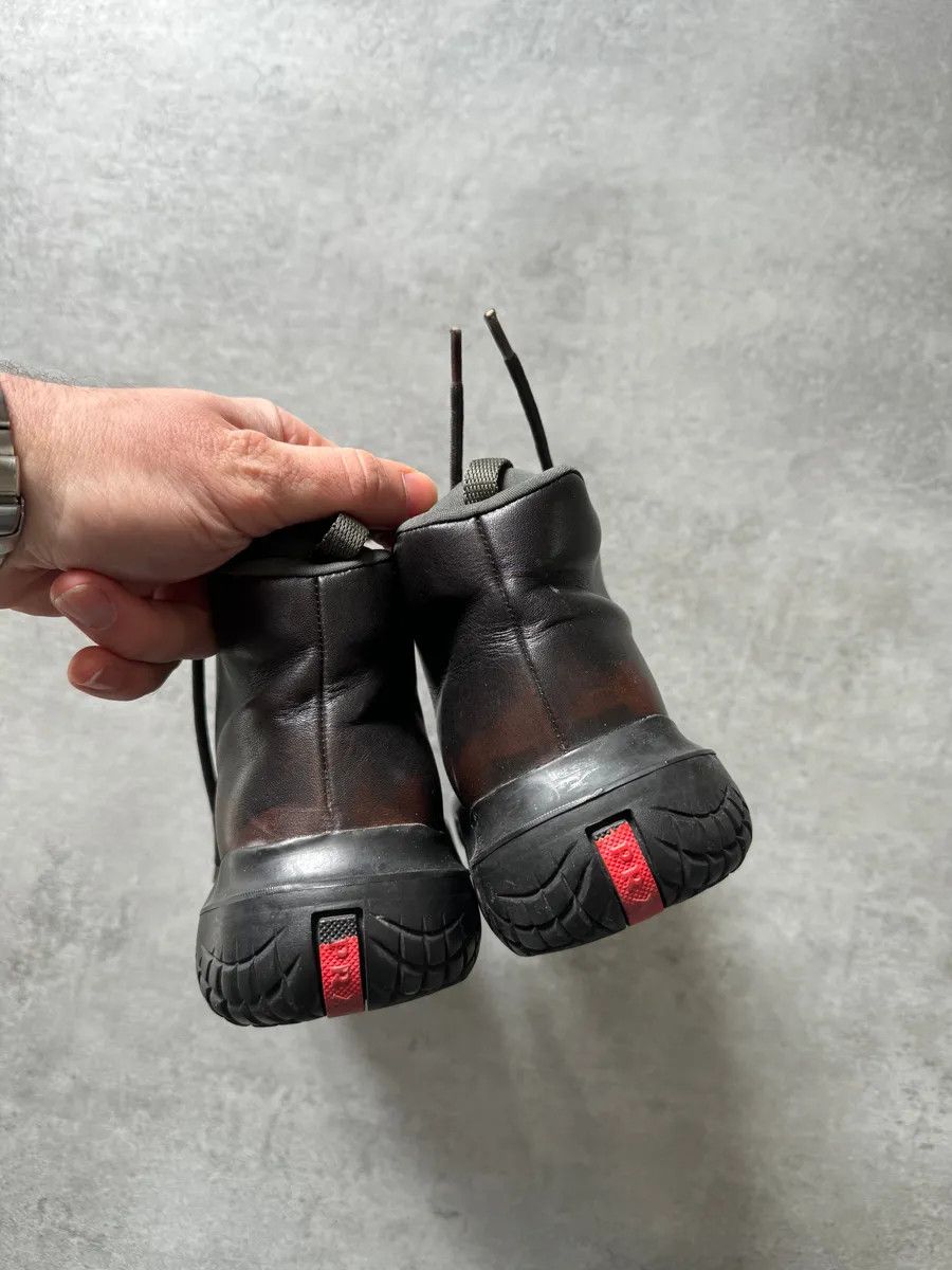 Prada FW1999 Prada Vibram Prenium Leather Boots Size US 6.5 / IT 36.5 - 8 Thumbnail