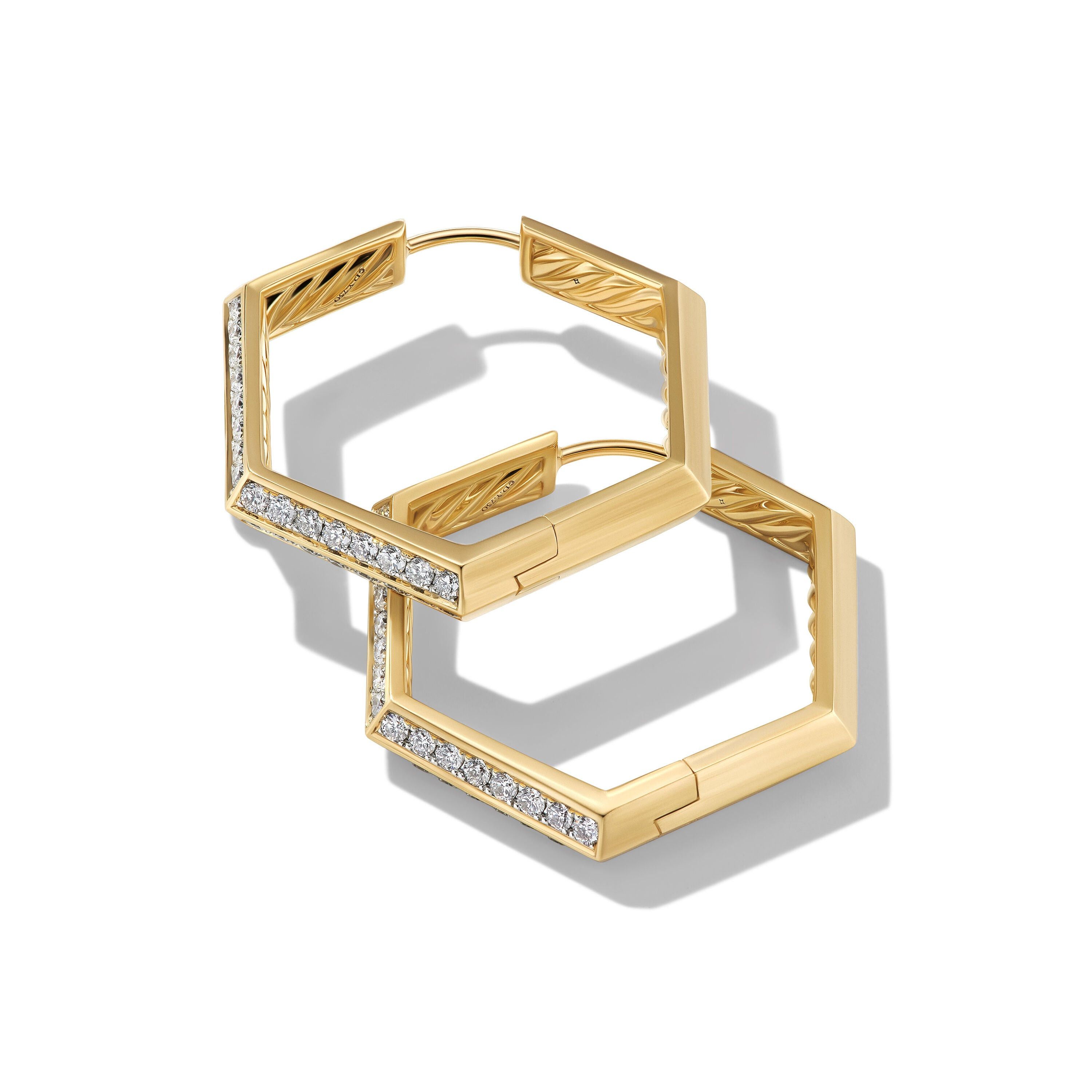 David Yurman o1w1db10526 E17516D/Size 7/Carlyle Hoop Earrings in Golden Size ONE SIZE - 2 Thumbnail