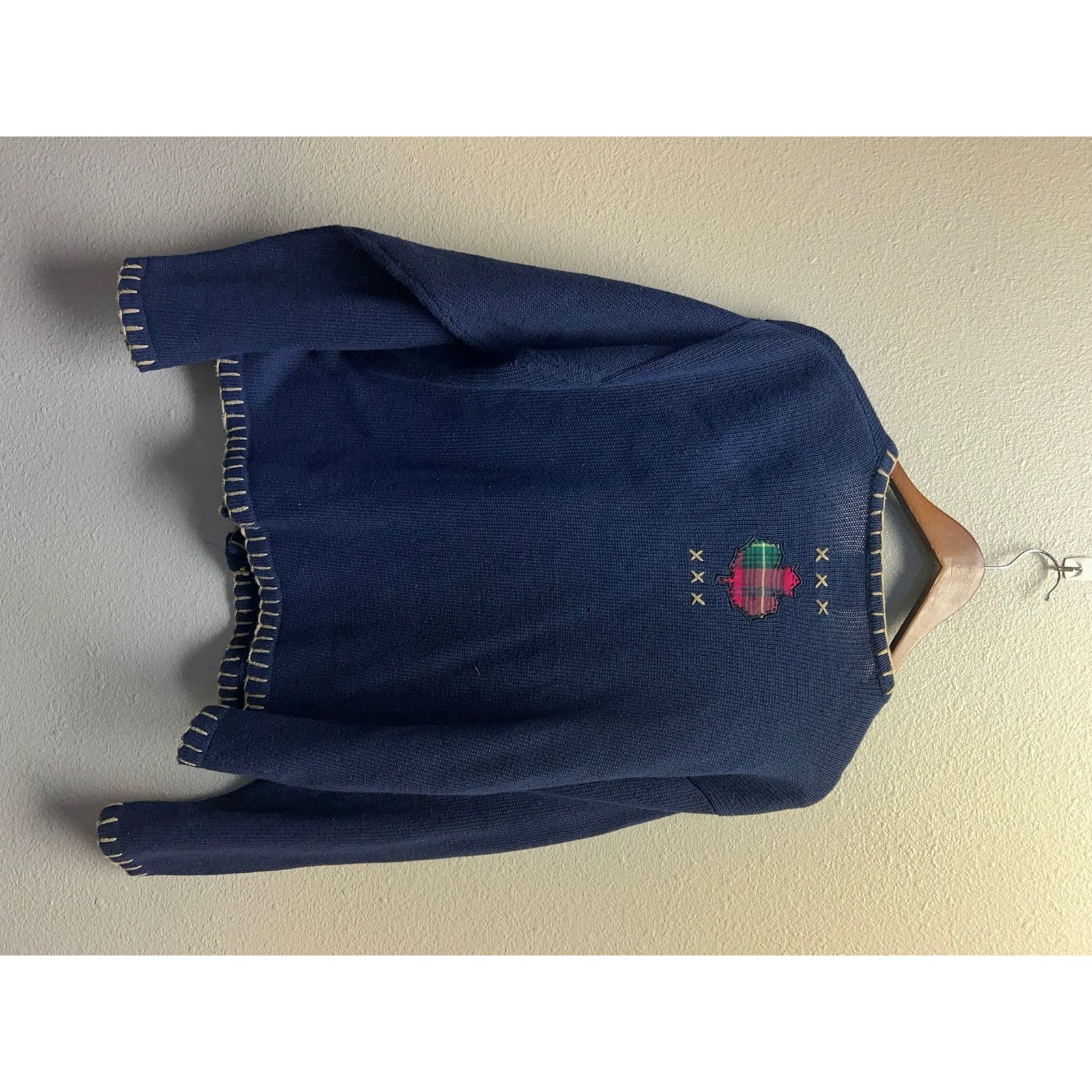 Vintage Vintage Susan Bristol Sweater Cardigan Leafs Falling 90s L Size L / US 10 / IT 46 - 8 Thumbnail