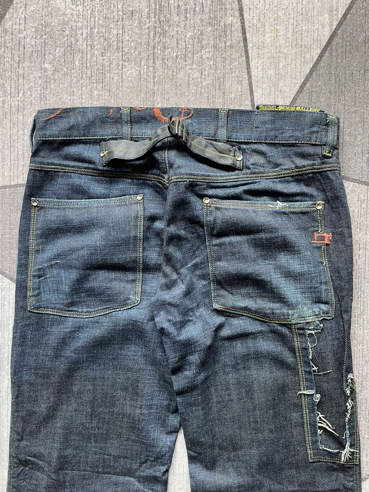 Diesel Vintage Diesel Denim Gallery Flare Denim Pants Size US 30 / EU 46 - 9 Thumbnail