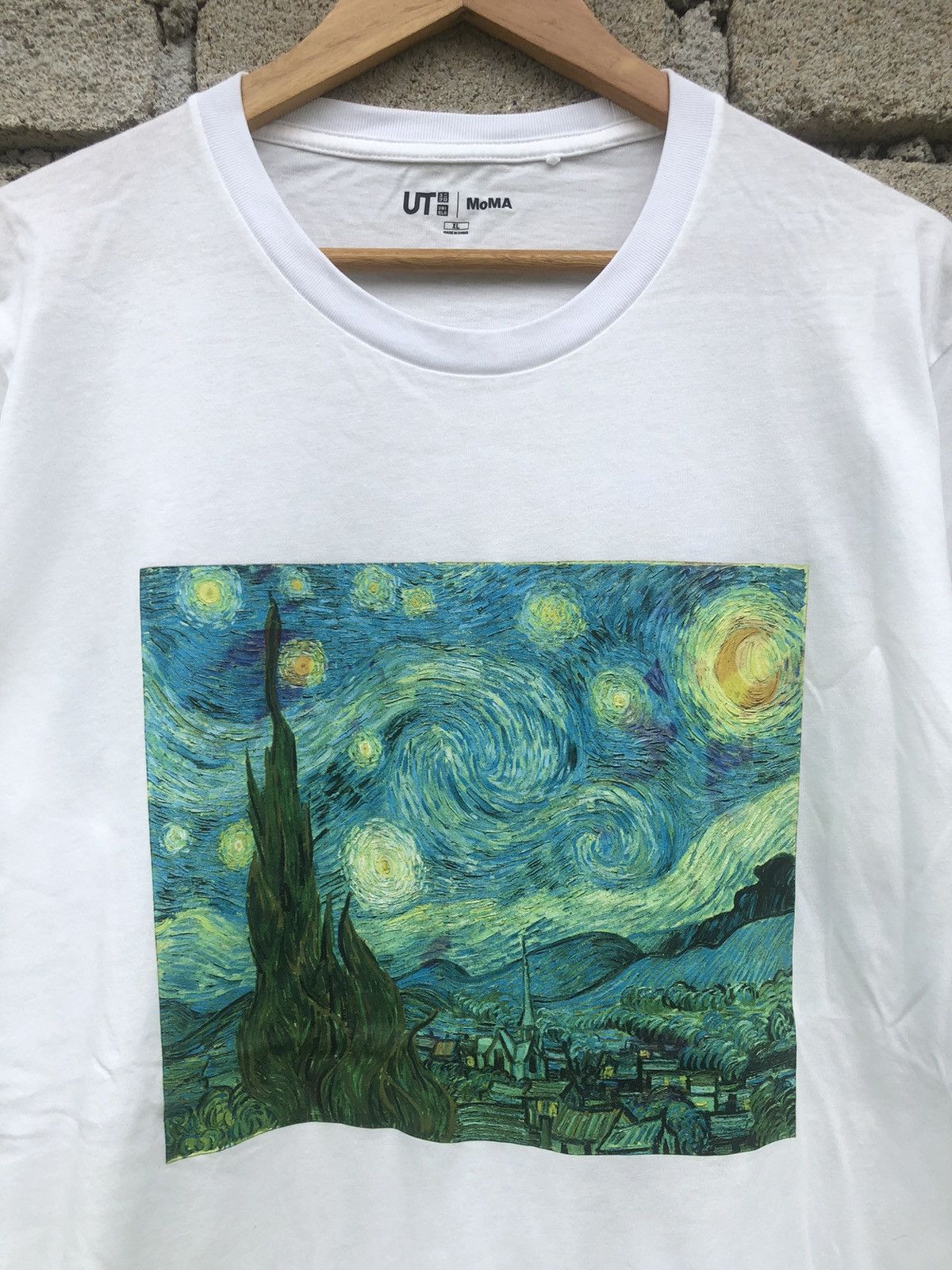 Japanese Brand UT X MoMA Vincent Van Gogh Art Tshirt Size US XL / EU 56 / 4 - 4 Thumbnail