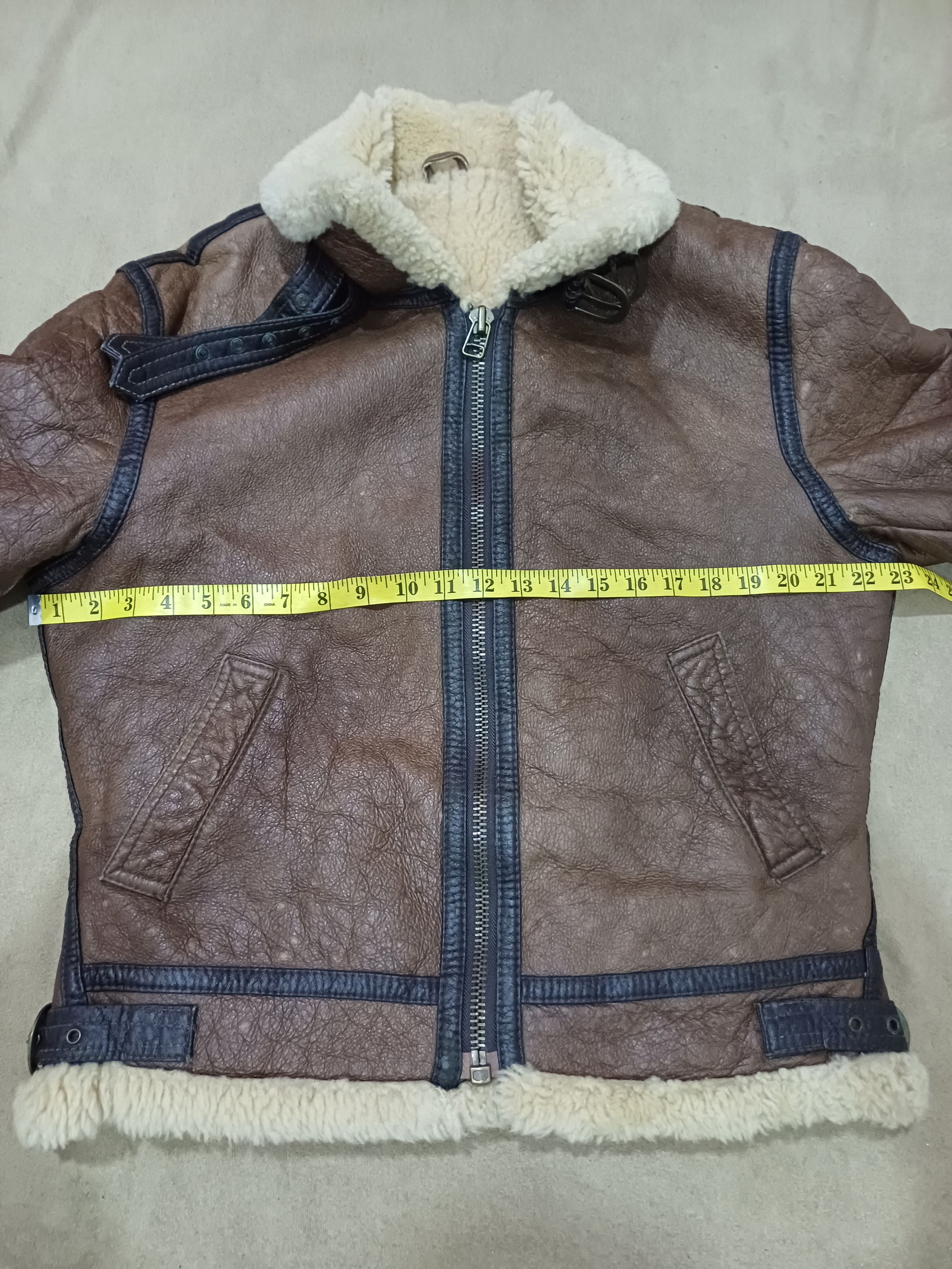Vintage Vintage 80's B-3 Sheepskin Shearling Jacket Size US M / EU 48-50 / 2 - 17 Thumbnail