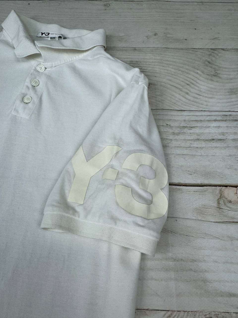 Adidas × Y-3 Adidas Y-3 Yohji Yamamoto Polo Shirt Size US XL / EU 56 / 4 - 4 Thumbnail
