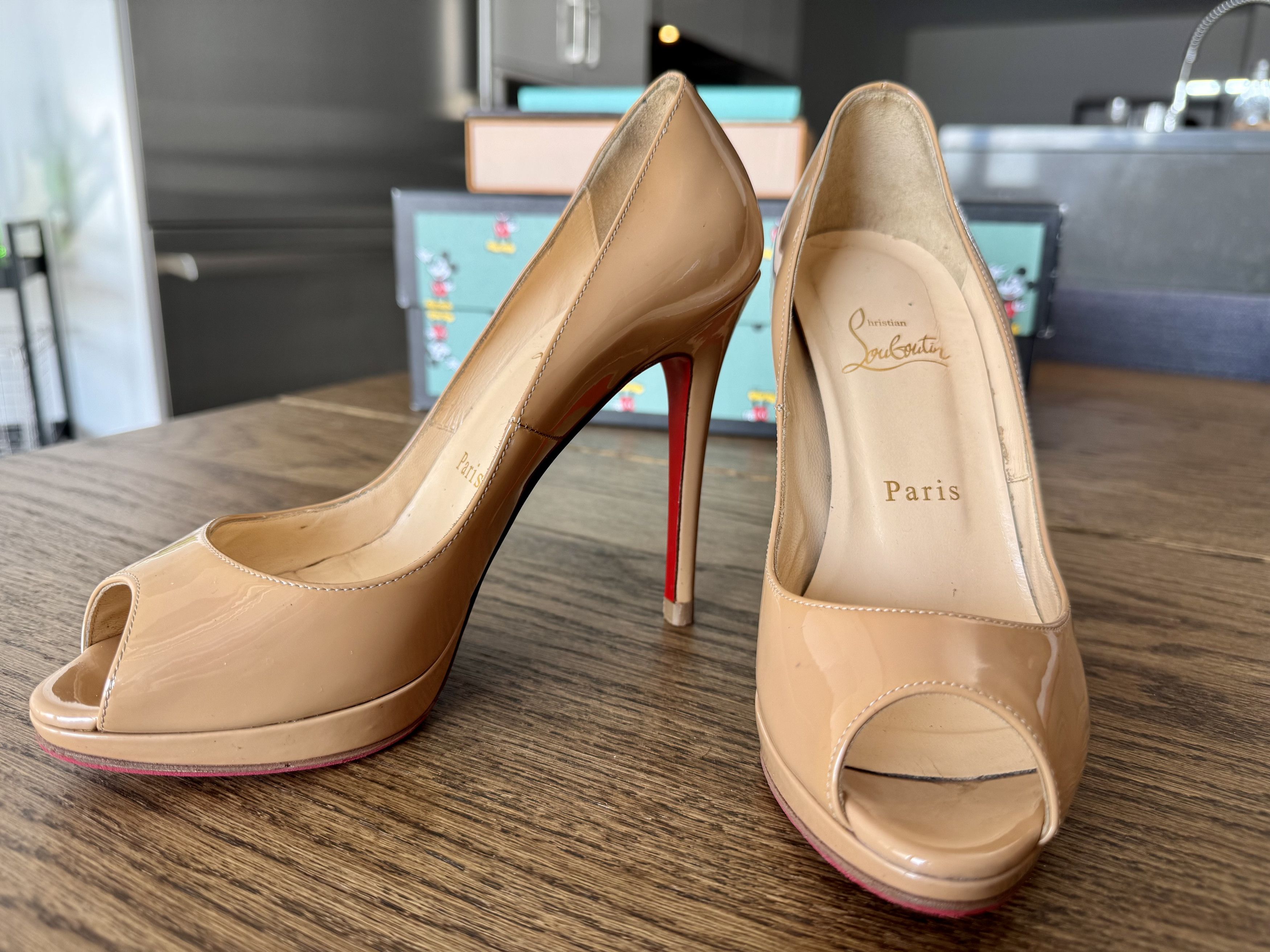 Christian Louboutin Louboutin - heels open toe Size US 6.5 / IT 36.5 - 1 Thumbnail