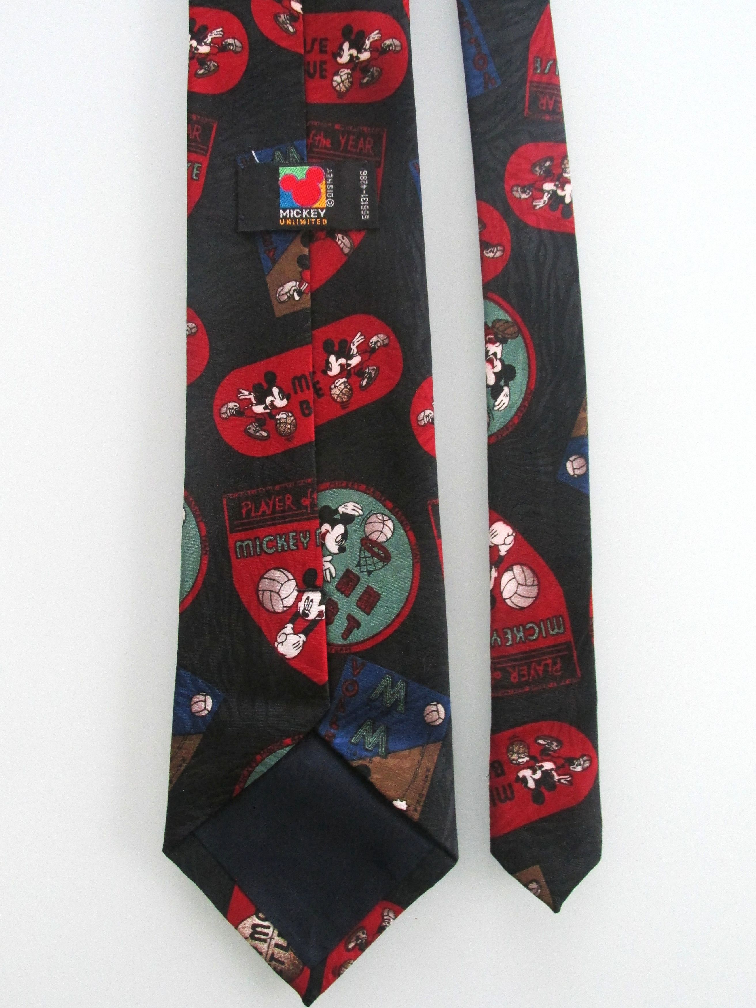 Disney Mickey Mouse/Disney Men's Tie Size ONE SIZE - 4 Thumbnail