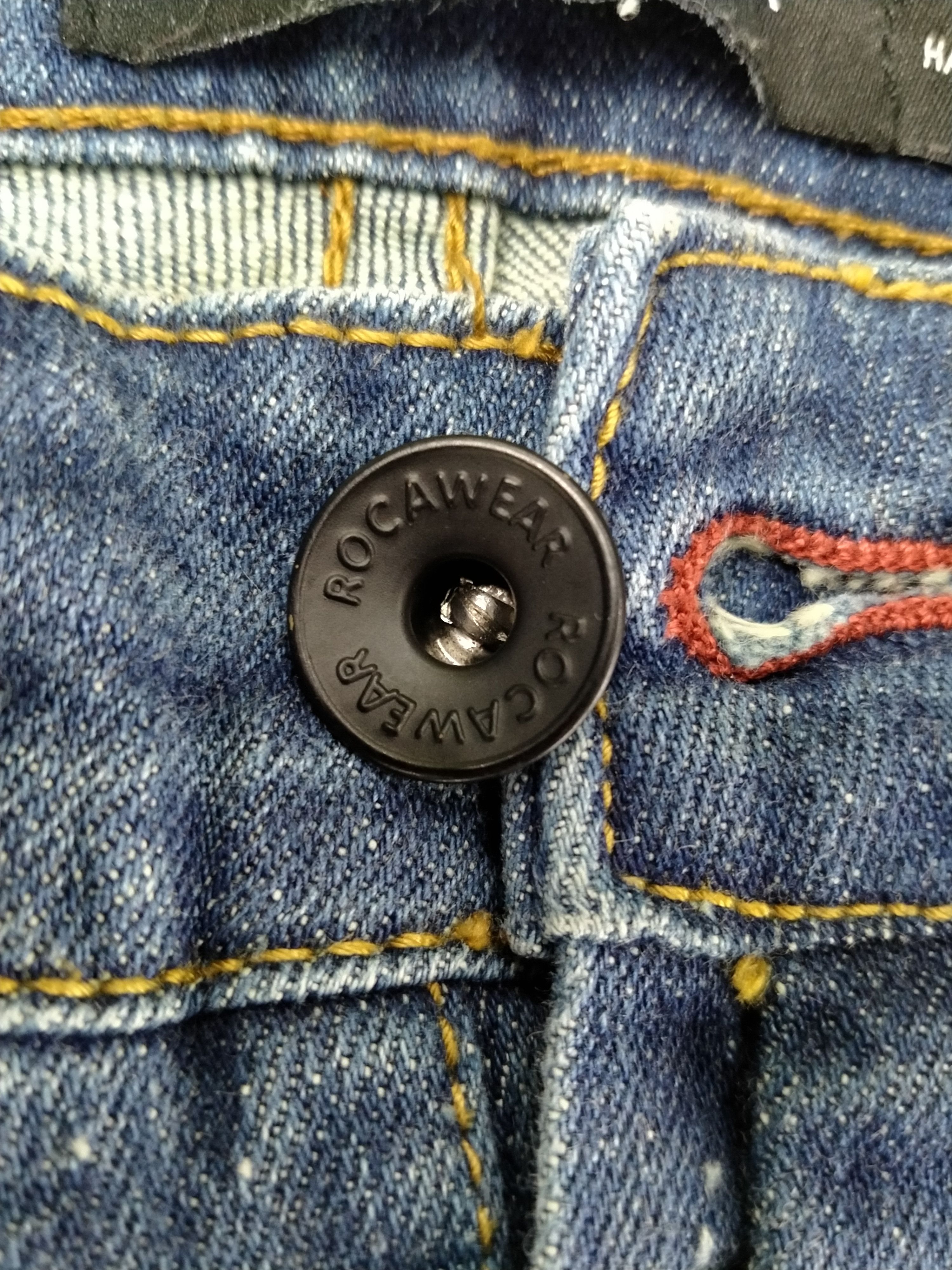 Japanese Brand Rocawear Stretchable Distressed Denim 39x32 -JN060 Size US 39 - 11 Thumbnail