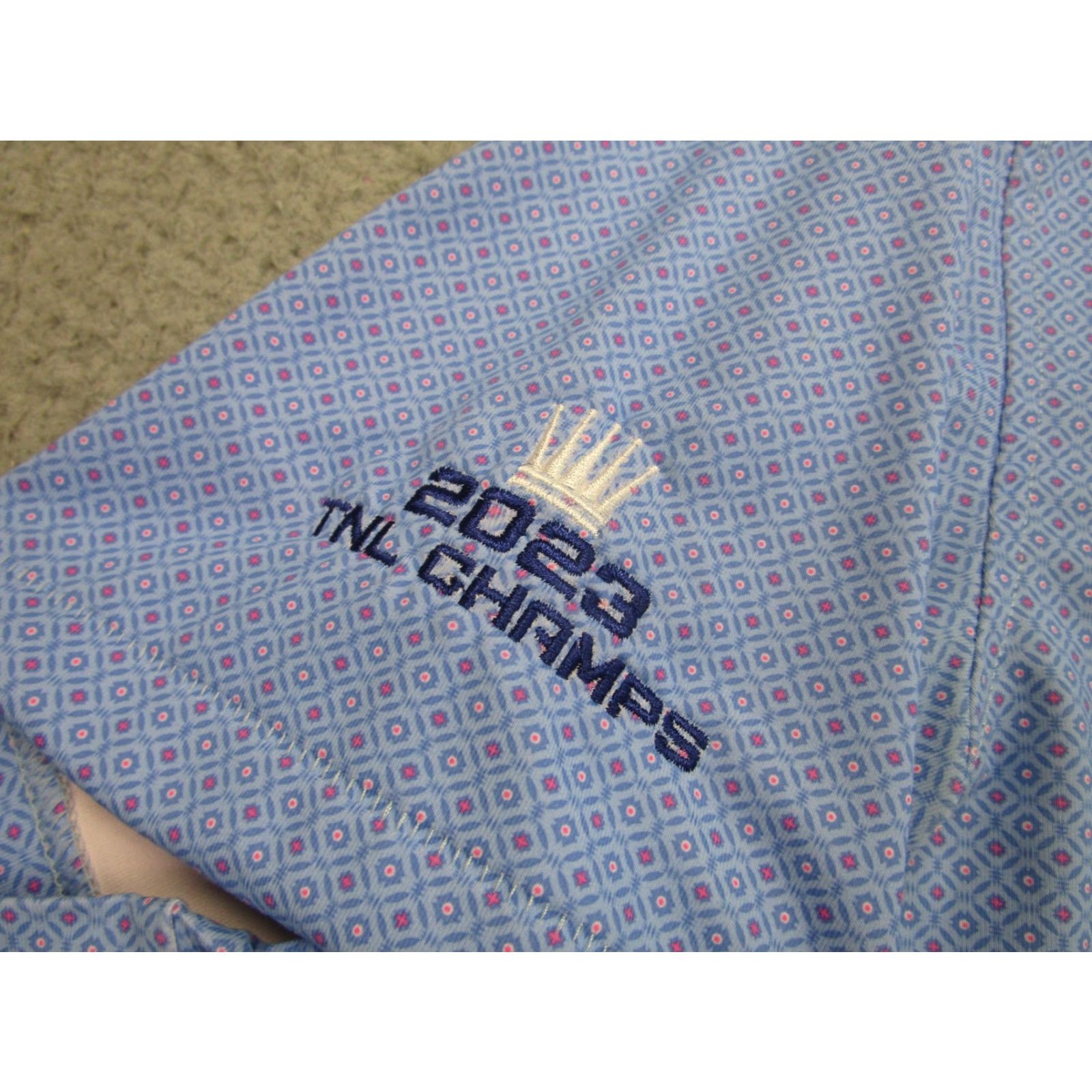 Peter Millar Peter Millar Polo Shirt Mens L Blue Valencia Country Club Golf Santa Clarita Size US L / EU 52-54 / 3 - 4 Thumbnail