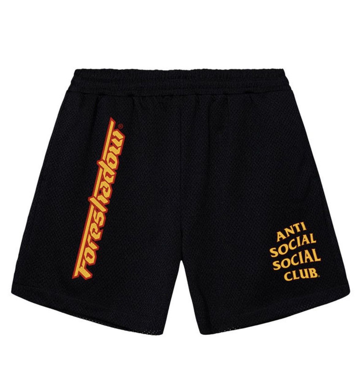 image of Anti Social Social Club “Foreshadow” Shorts - Black Medium, Men's (Size 30)