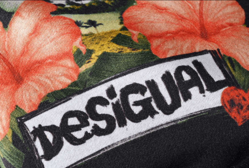 Desigual Women's Desigual Knit Dress Floral Butterflies Size S Size S / US 4 / IT 40 - 5 Thumbnail