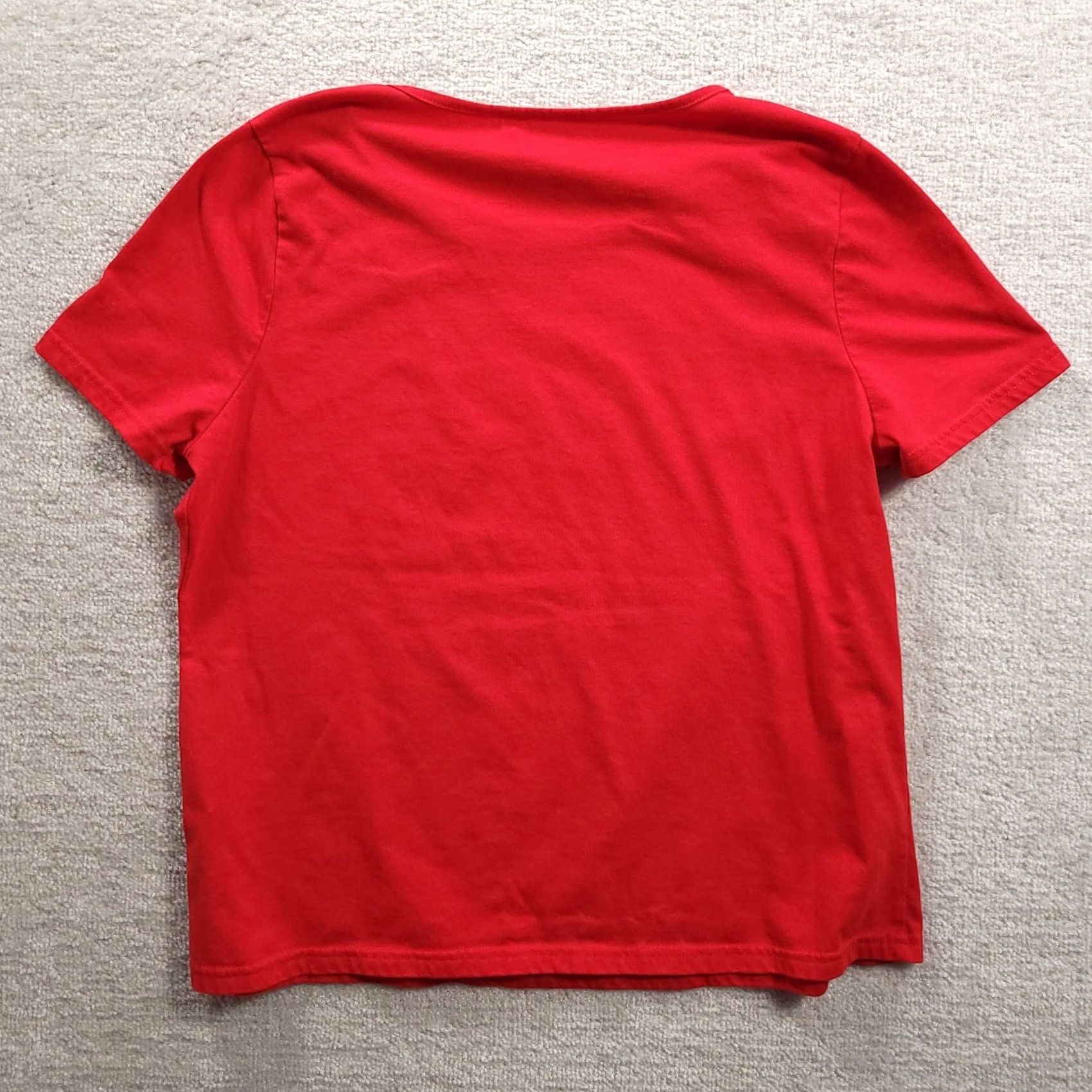 Vintage Breckenridge Womens Embellished Rhinestone Short Sleeve Shirt XL Red Size XL / US 12-14 / IT 48-50 - 7 Thumbnail