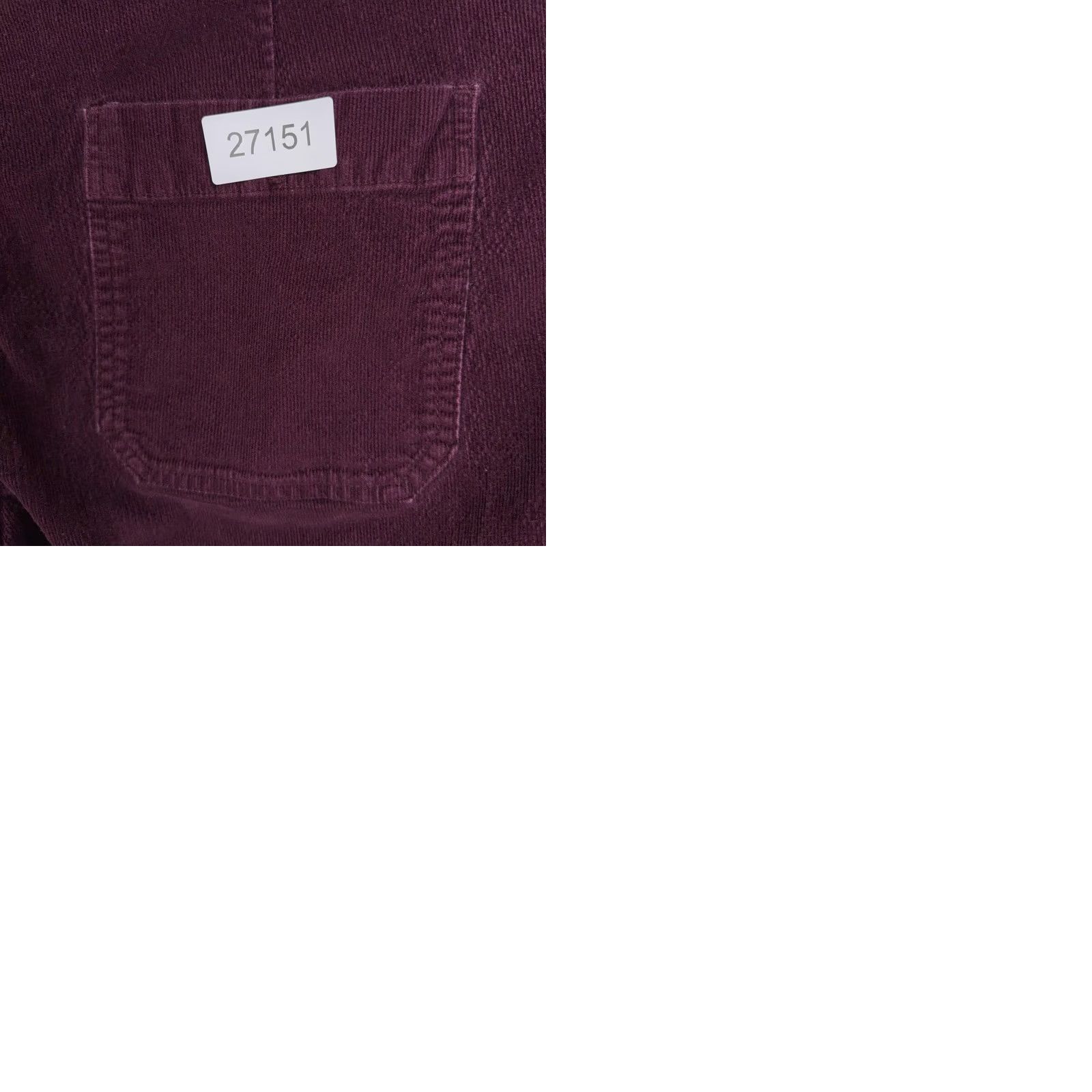 Gap VINTAGE Gap Pants Womens 18 Red High Rise Wide Leg Crop Corduroy Stretch Casual Pockets Size 40" / US 18 - 9 Thumbnail