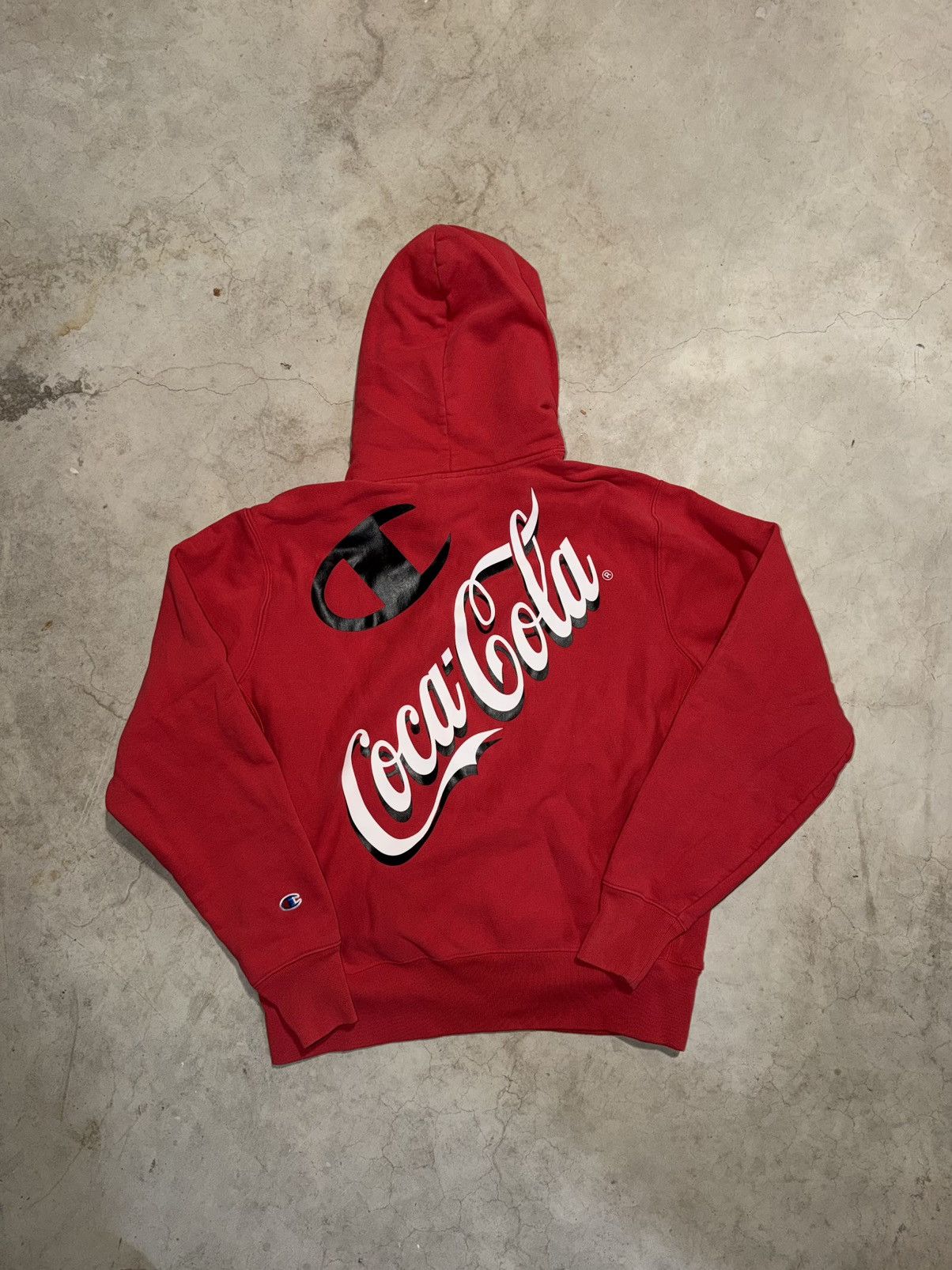 Champion × Coca Cola Champion x Coca Cola Reverse Weave Pullover Graphic Hoodie Size US L / EU 52-54 / 3 - 2 Thumbnail