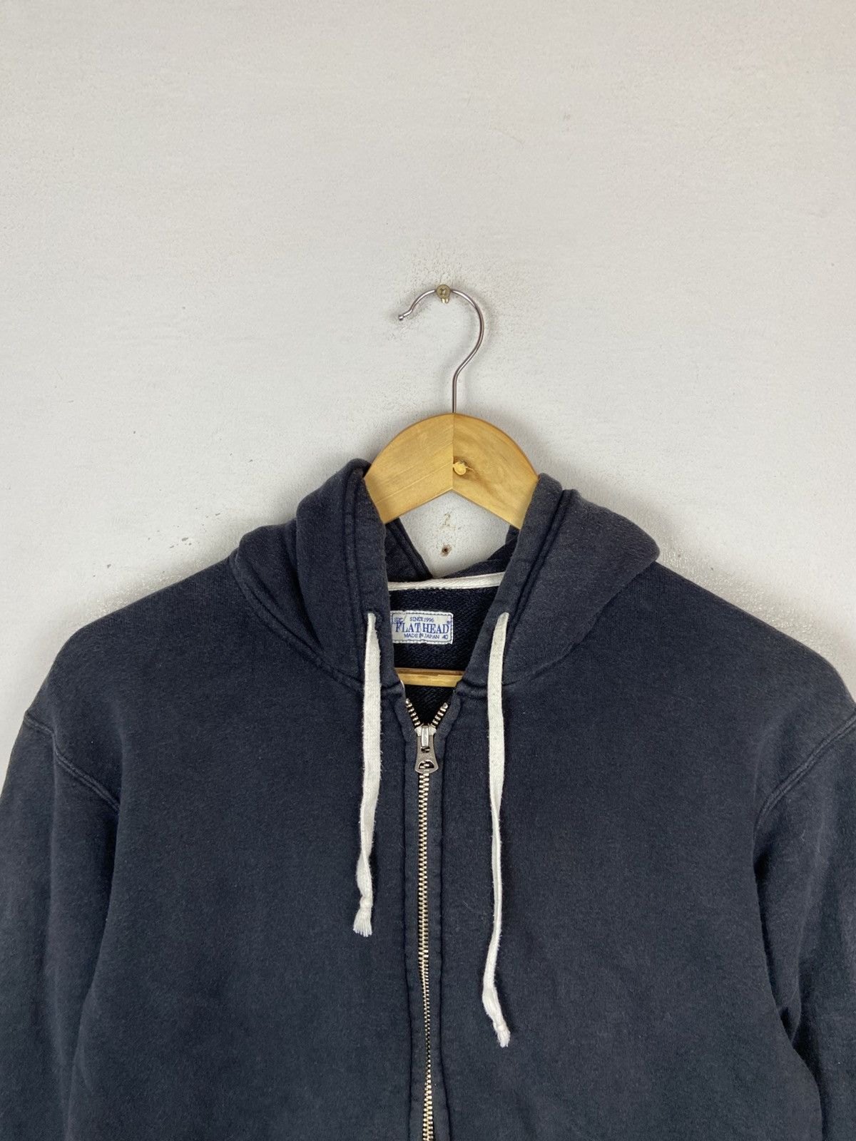 The Flat Head NAVY FLATHEAD SWEATER HOODIE Size US M / EU 48-50 / 2 - 4 Thumbnail