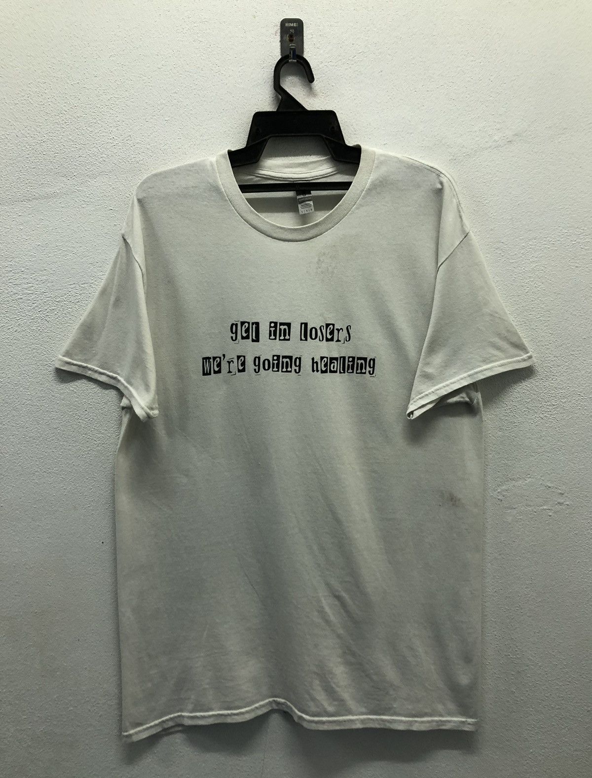 Vintage Vintage Gildan get in losers we're going healing T-Shirt Size US L / EU 52-54 / 3 - 1 Thumbnail