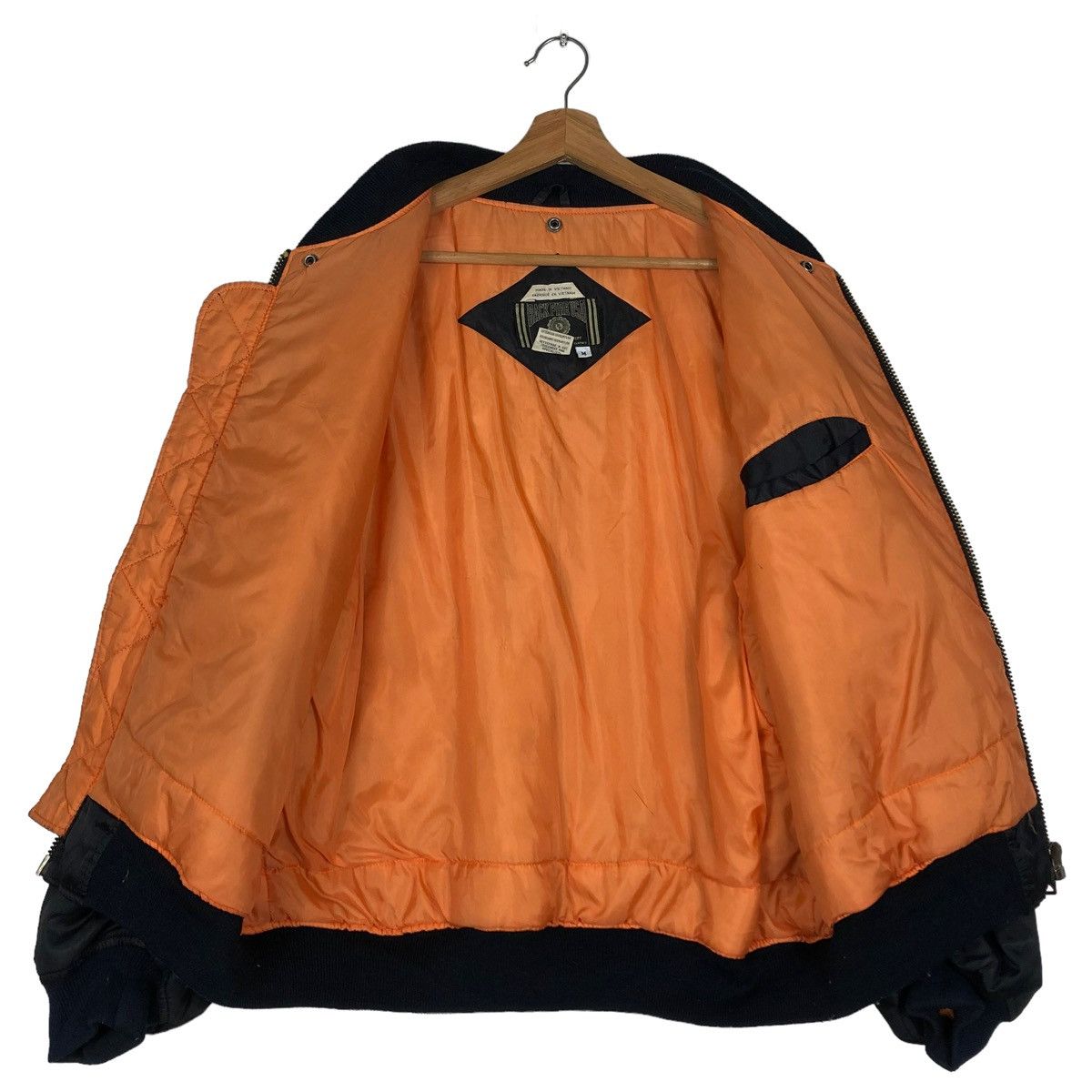 Japanese Brand 🔥RIOT RIOT AIR FORCE FLY BOMBER JACKET MIKITARY BIG LOGO Size US M / EU 48-50 / 2 - 13 Thumbnail