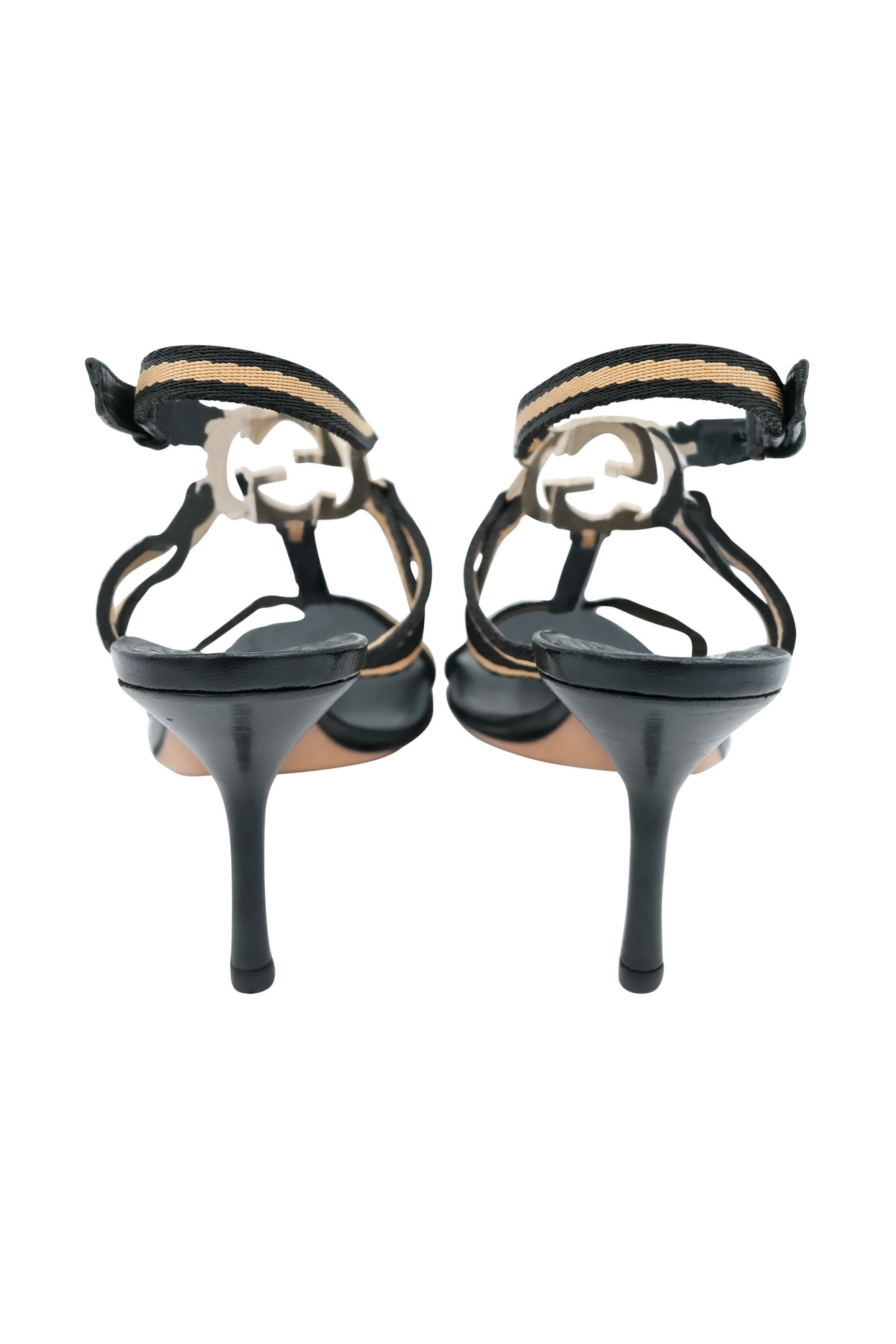 Gucci Vintage Gucci Tom Ford Era Gucci Marmont Sandals Size US 7 / IT 37 - 6 Thumbnail