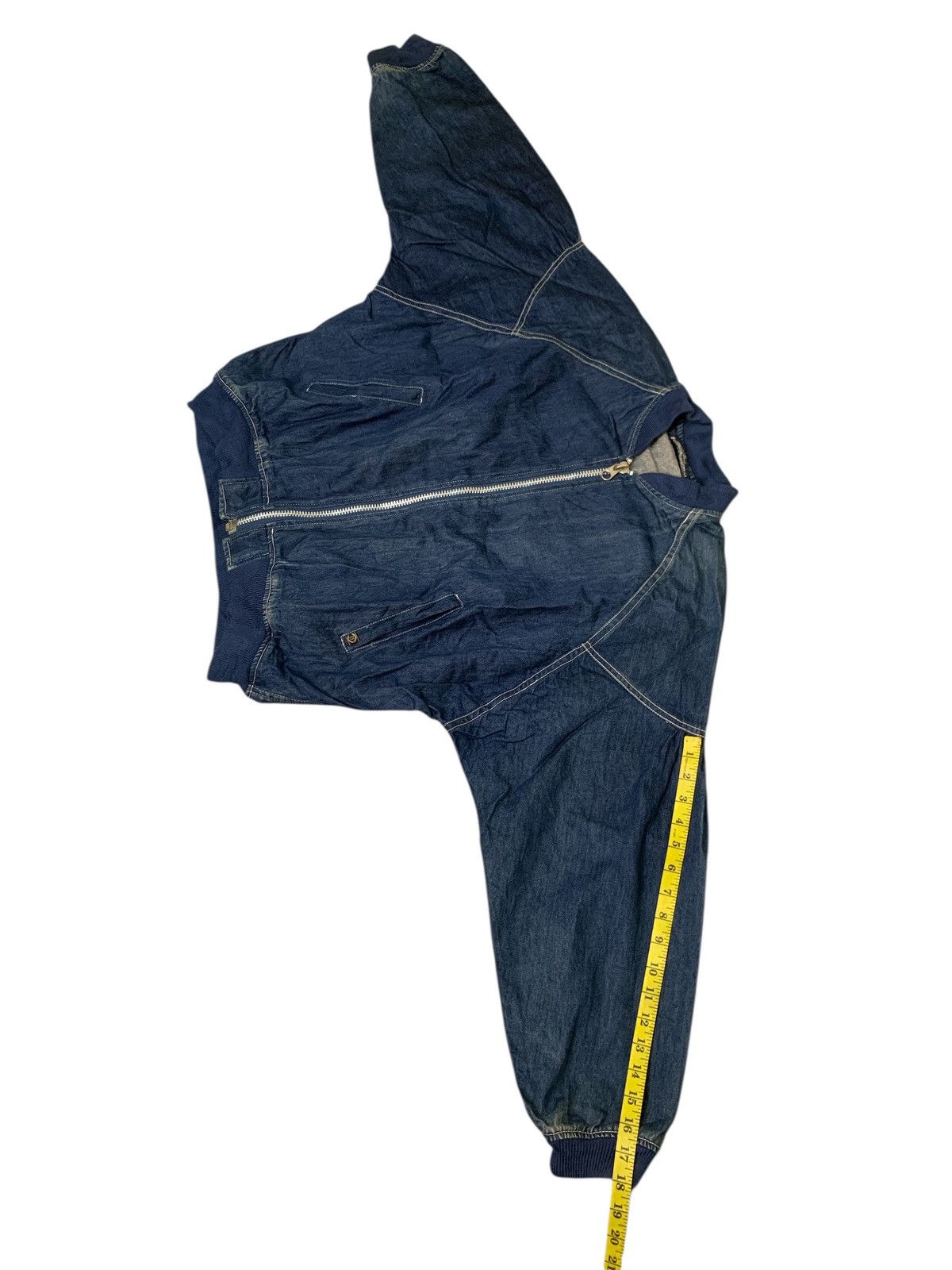 Japanese Brand Rare Design Peyton Place 10th Anniversary Denim Jacket Size XL / US 12-14 / IT 48-50 - 13 Thumbnail