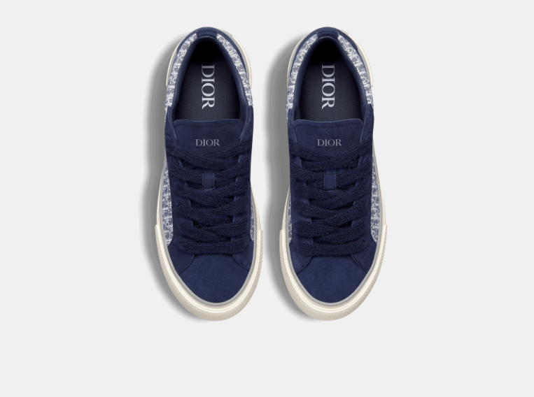 Dior o1w1db10426 3SN303 Low-Top Sneakers in Navy Blue Size US 7 / EU 40 - 3 Thumbnail
