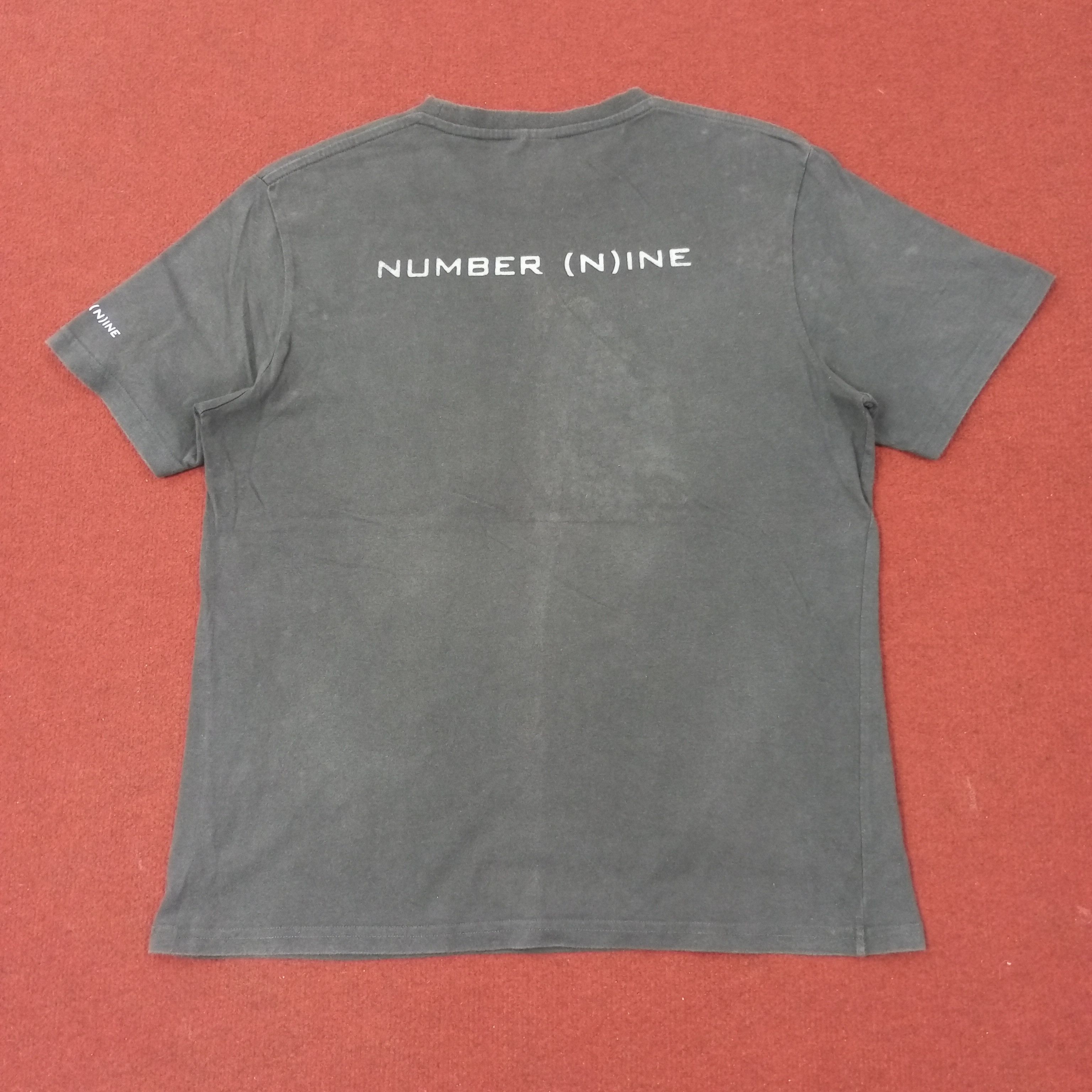Number (N)ine Number Nine Japanese Brand Custom Art Tshirt c239n33 Size US L / EU 52-54 / 3 - 1 Thumbnail