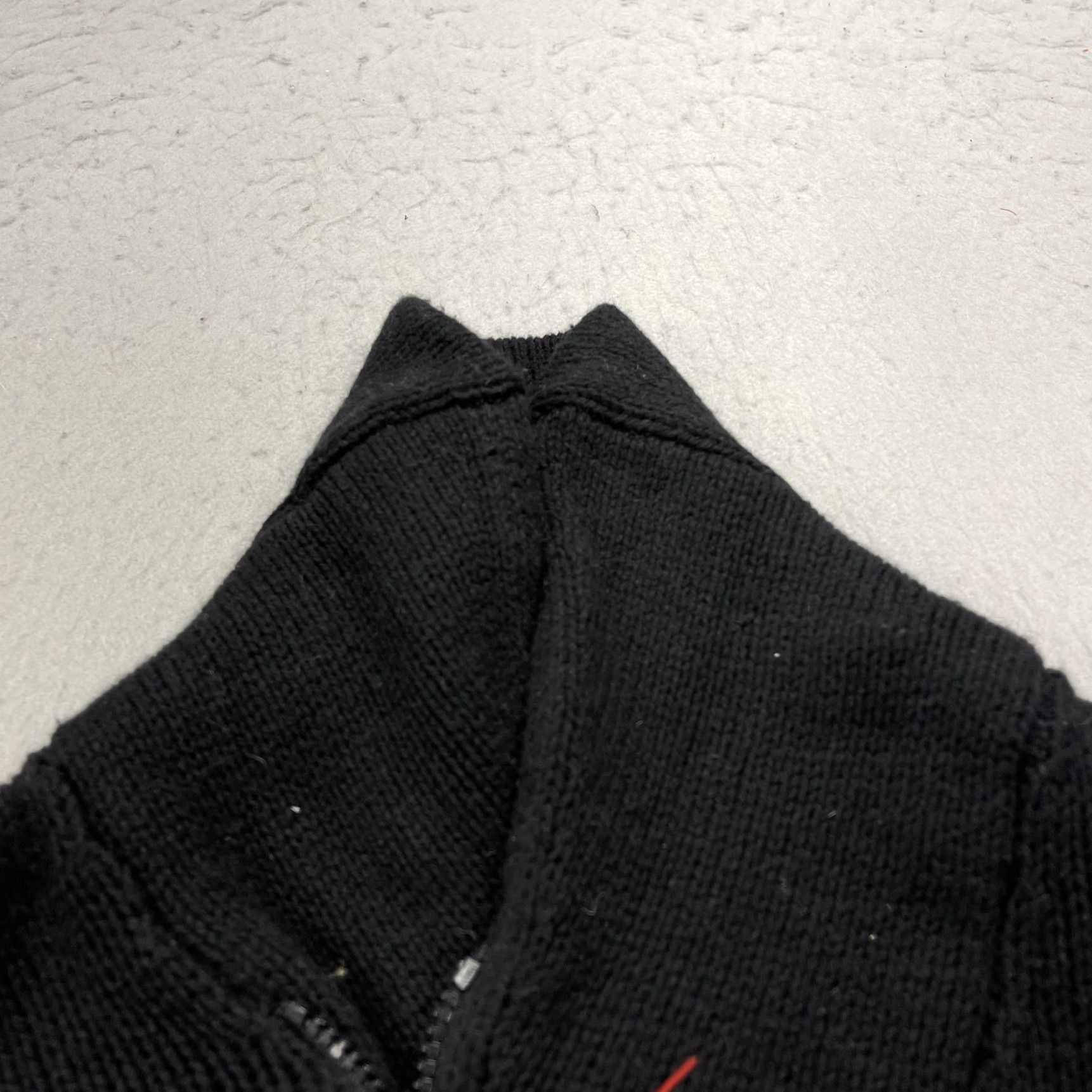 Polo Ralph Lauren Polo Ralph Lauren Sweater Mens Large Black Fair Isle 1/4 Zip Mock Neck Knit Size US L / EU 52-54 / 3 - 5 Thumbnail
