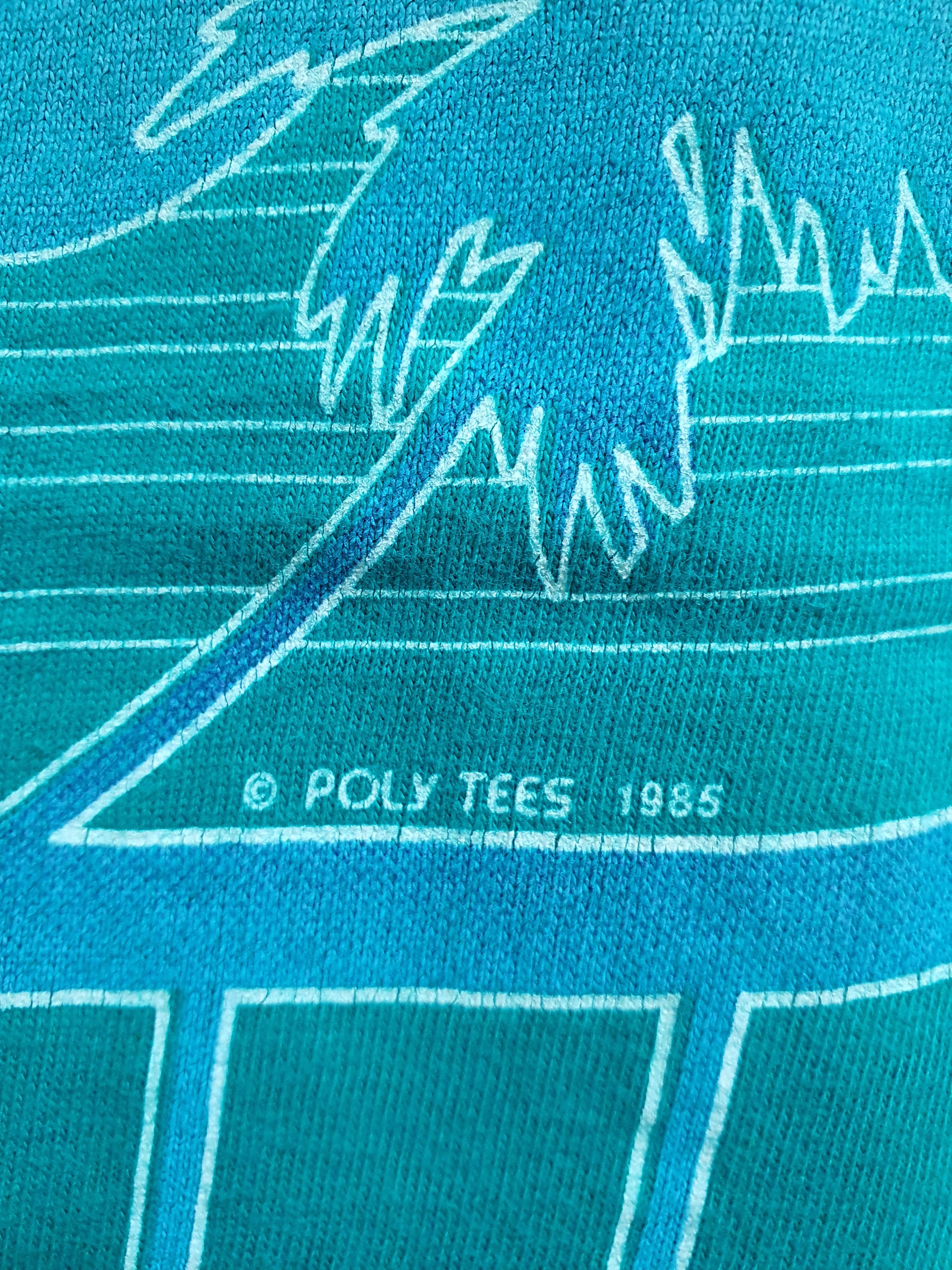 Vintage VINTAGE HAWAII SUPER CRU 19”/27.5” POLY TEES 1985 T-SHIRT Size US M / EU 48-50 / 2 - 5 Thumbnail