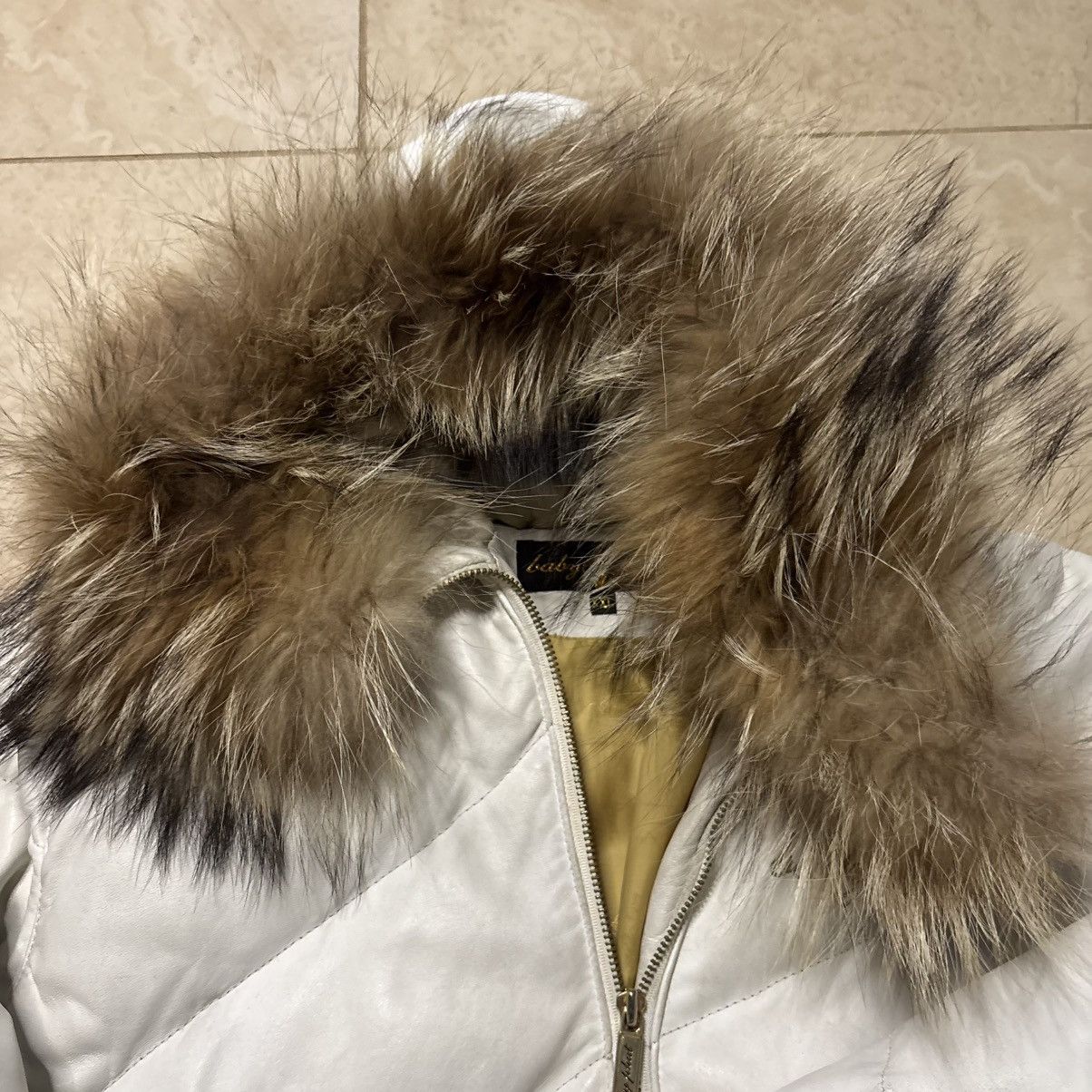 Pelle Pelle 2000s Baby Phat Raccoon Fur Leather Jacket mens xl Size US XL / EU 56 / 4 - 9 Thumbnail