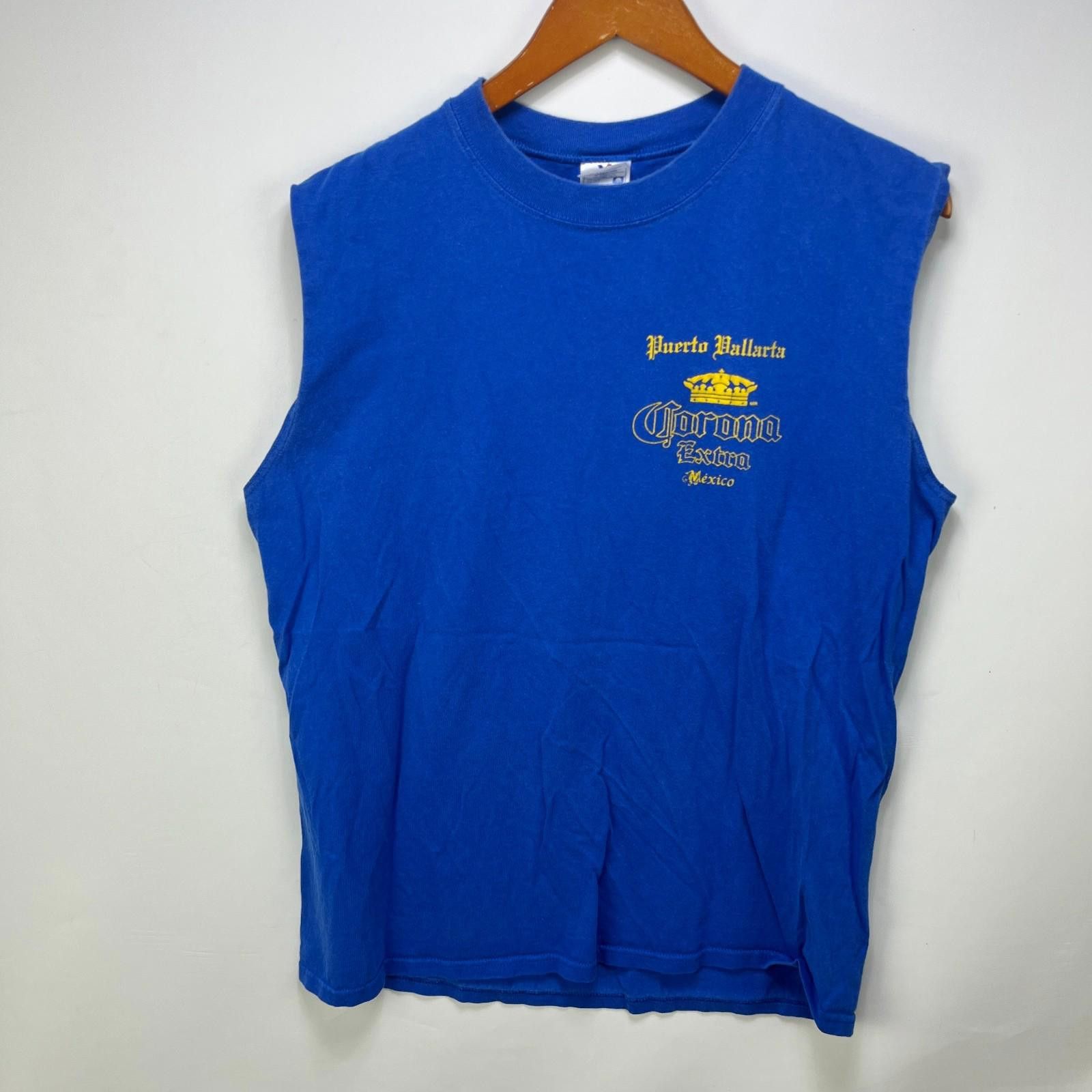 Other Vintage Corona Beer Mexico Sleeveless Shirt Large Size US L / EU 52-54 / 3 - 4 Thumbnail