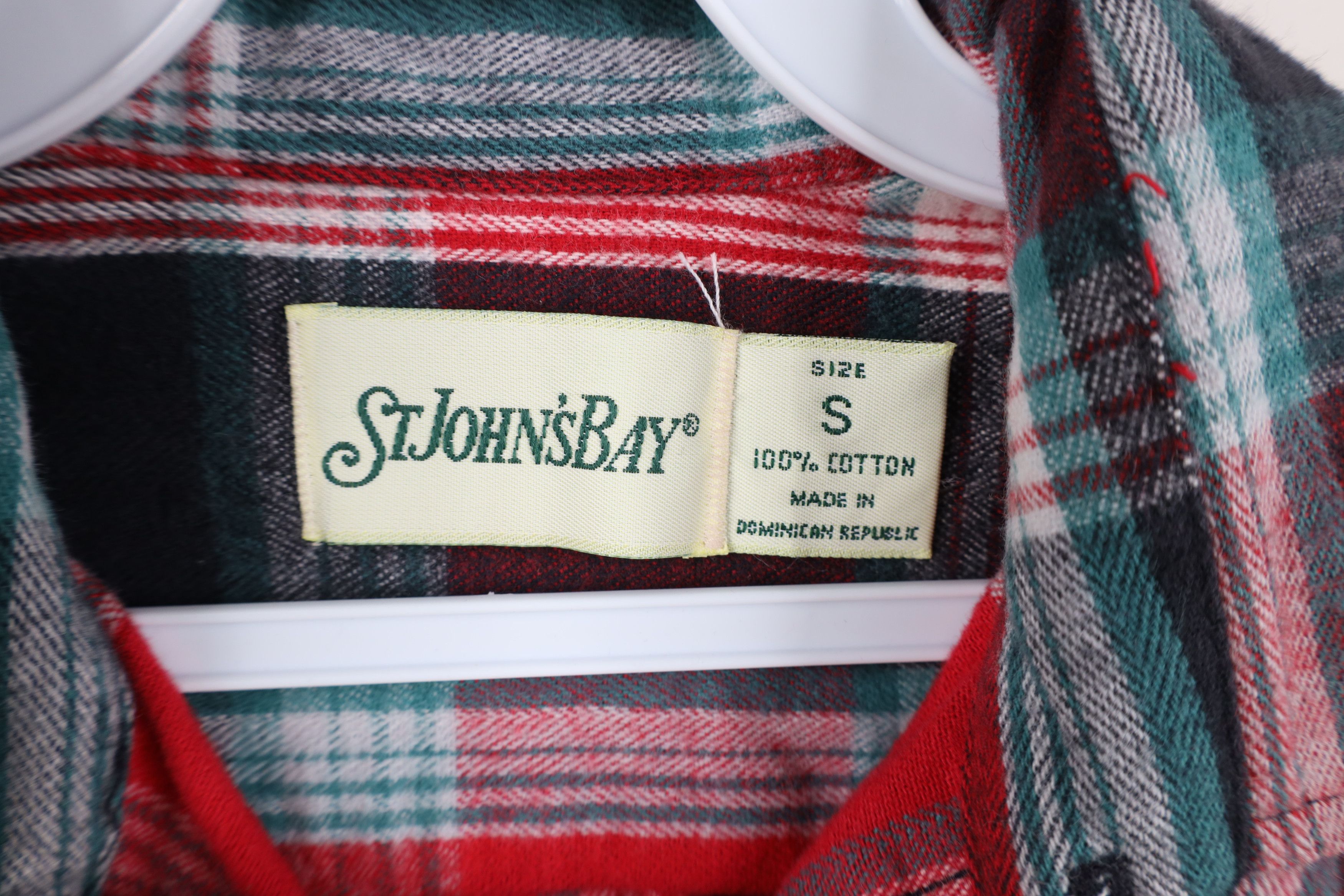 Vintage Vintage 90s Streetwear Heavyweight Button Shirt Plaid Size US S / EU 44-46 / 1 - 5 Thumbnail
