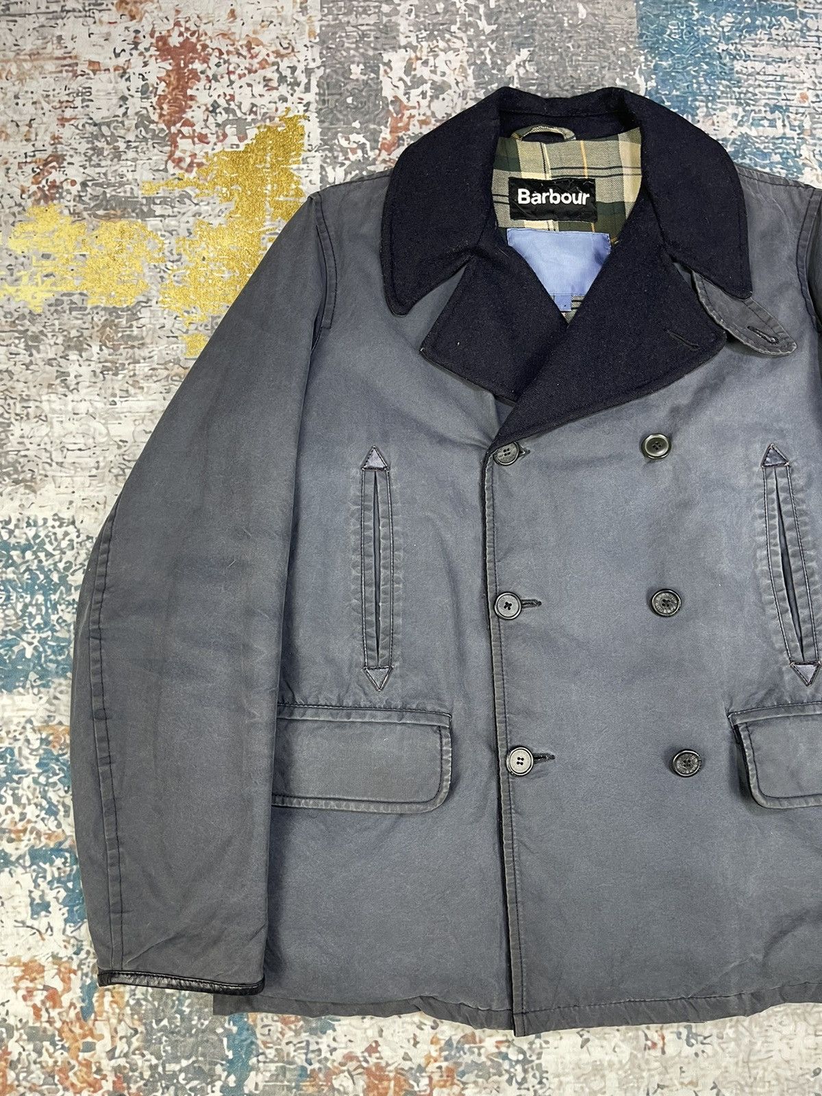 Barbour Vtg BARBOUR x Joe Casely Hayford for John Lewis Tartan Lined Size US L / EU 52-54 / 3 - 2 Thumbnail