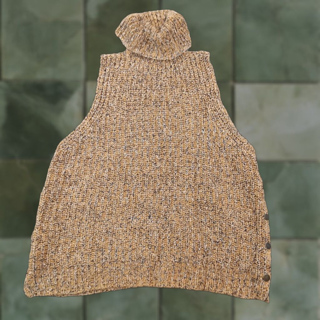 Free People Free People Womens Sweater Medium Brown Turtle Neck Pullover Size M / US 6-8 / IT 42-44 - 1 Thumbnail