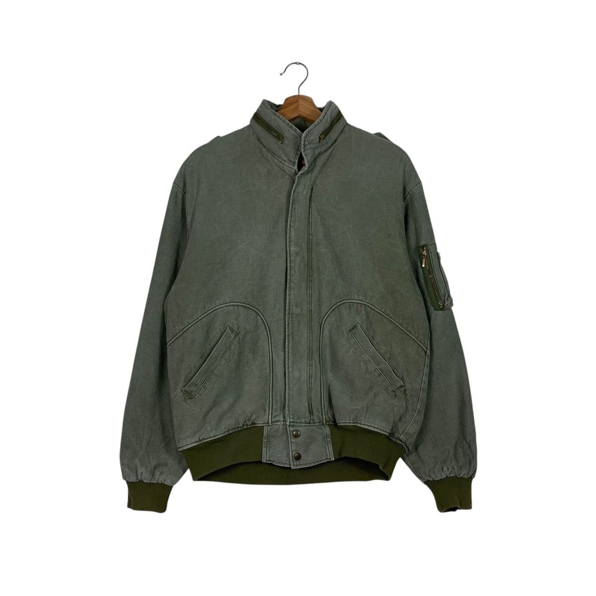 Vintage CANYON ROCK Working Bomber Chore Jacket #1822-C22 Size US M / EU 48-50 / 2 - 1 Thumbnail