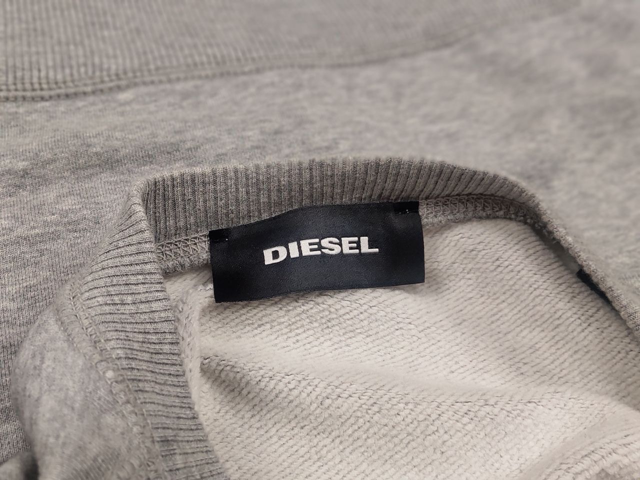 Diesel Diesel Classic Logo Camo Gray Crew Chek Sweatshirt Y2K Style Size US XL / EU 56 / 4 - 10 Thumbnail