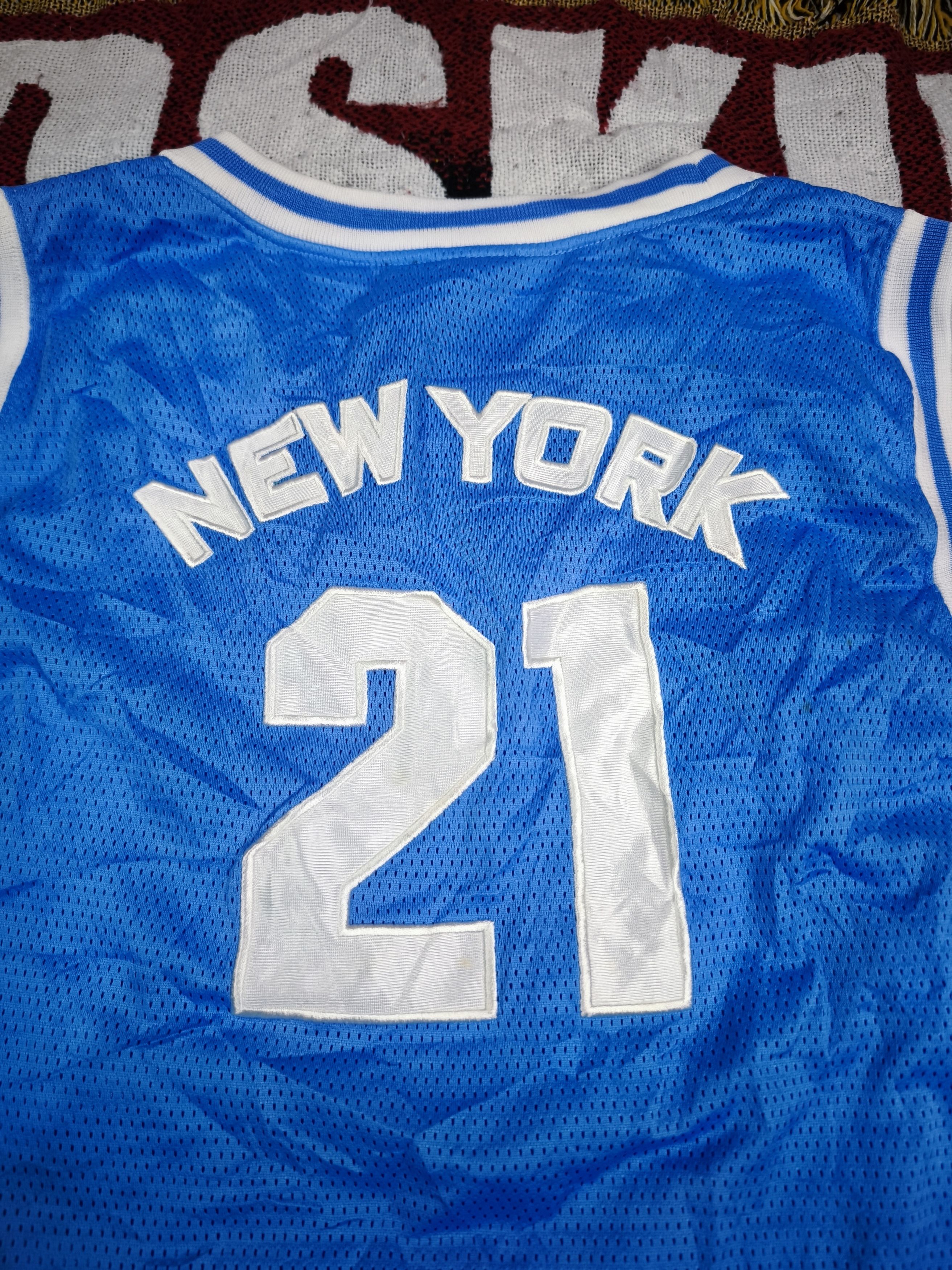 Southpole × Vintage Vintage South Pole New York Basketball Jersey Size US L / EU 52-54 / 3 - 8 Thumbnail