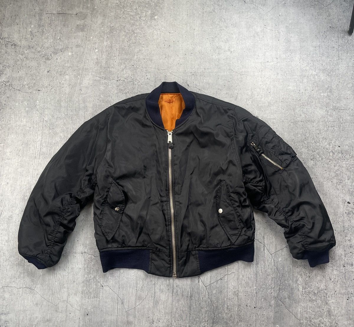 Vintage Vintage Air Bomber MA1 Jacket USA Size US L / EU 52-54 / 3 - 1 Thumbnail