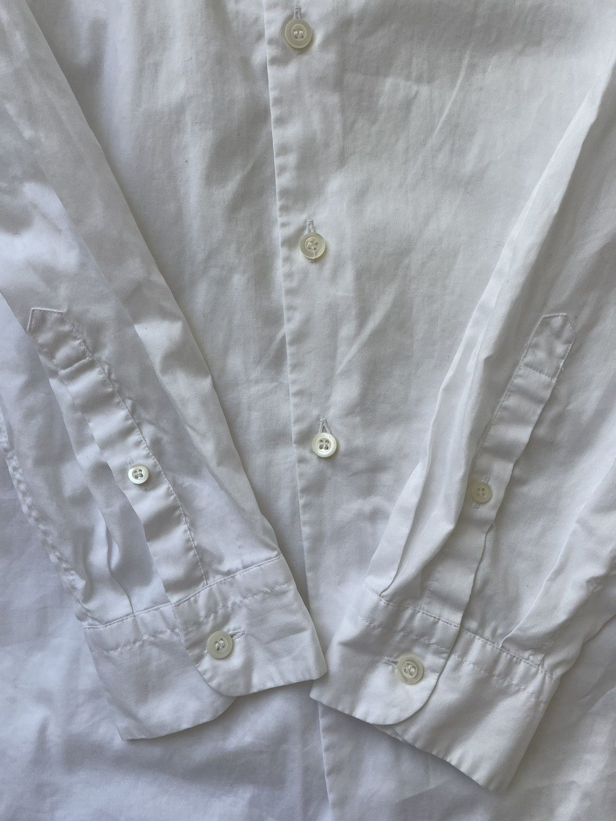 Prada Prada White Cotton Shirt. Size 41 Size US M / EU 48-50 / 2 - 6 Thumbnail
