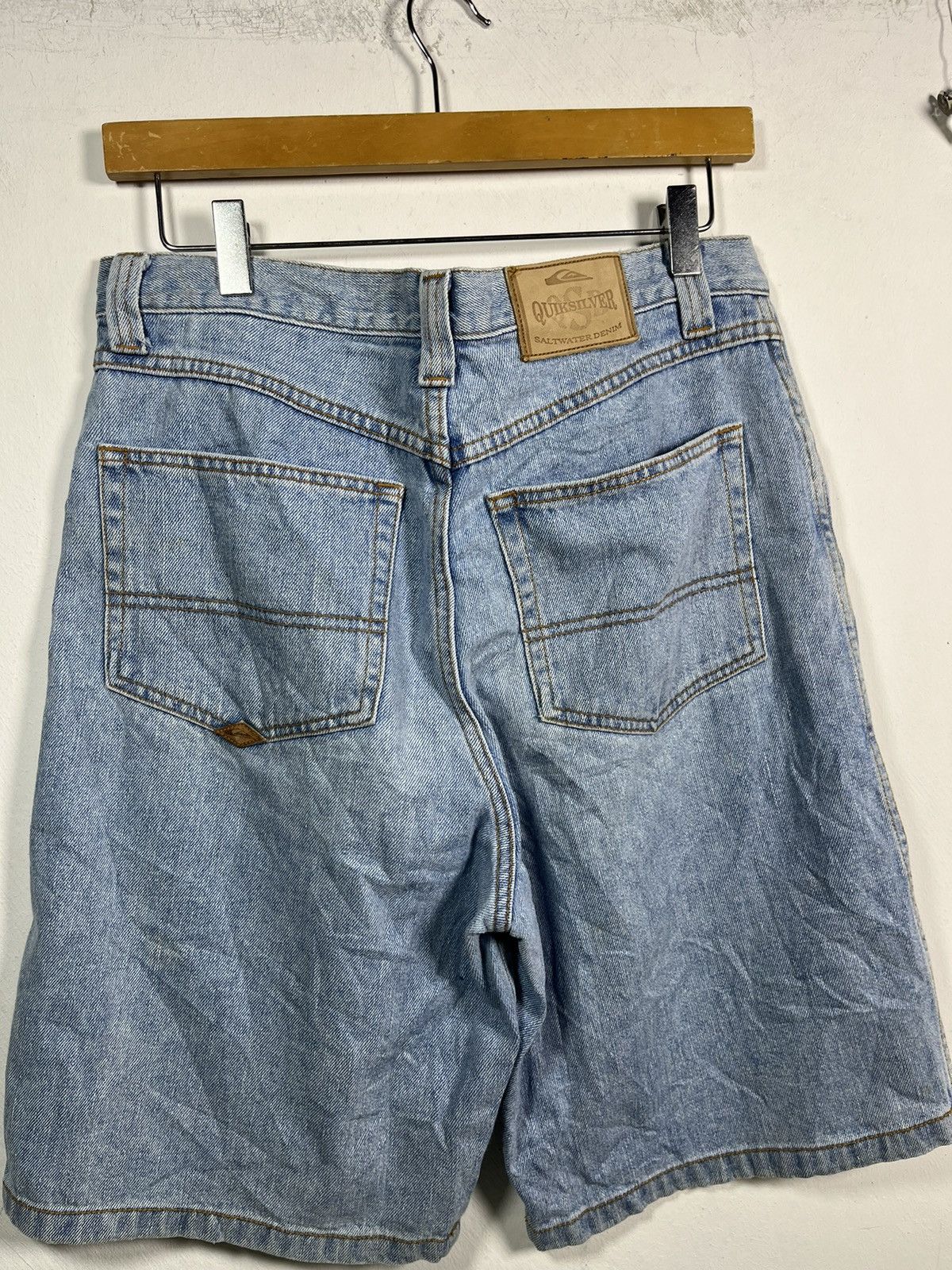 Quiksilver Vintage Shorts Pants Jeans Quiksilver 🏄‍♂️ Size US 30 / EU 46 - 2 Thumbnail