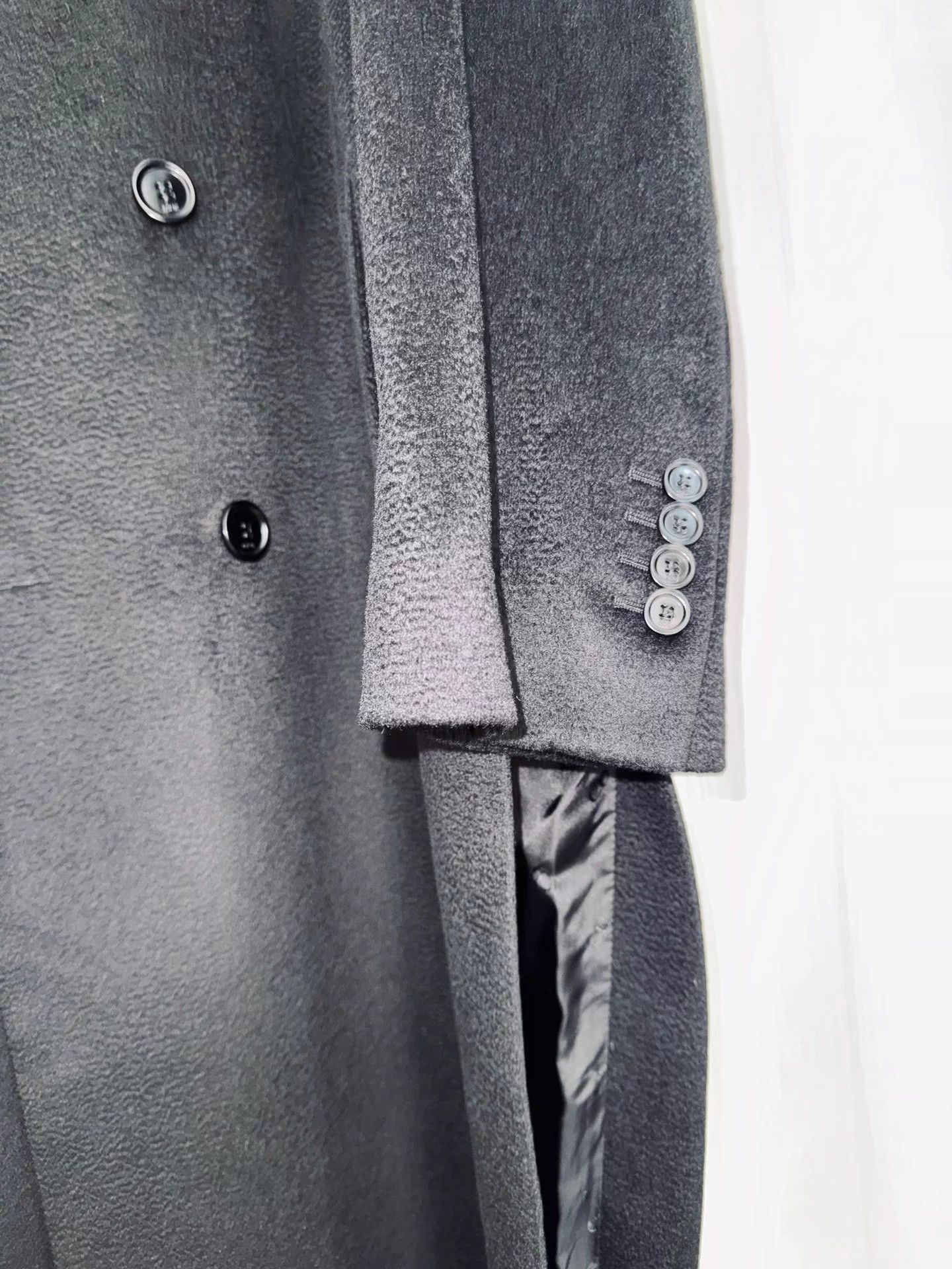 Dior Dior Men 19FW DB Cashmere Slit Overcoat 42 Size US XS / EU 42 / 0 - 3 Thumbnail