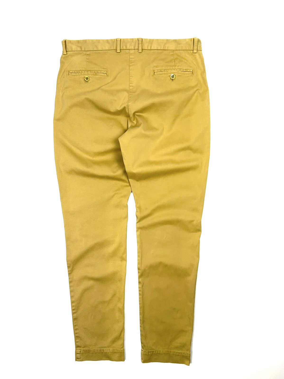 YMC YMC Japanese Slim Tapered Chinos Pants 34 Yellow Vintage Size US 34 / EU 50 - 3 Thumbnail