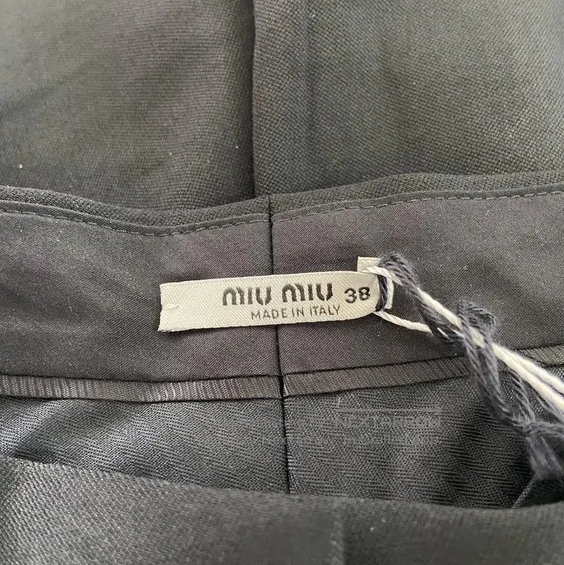 Miu Miu Miu Miu Black Wool Summer Shorts . Size 23" - 5 Thumbnail