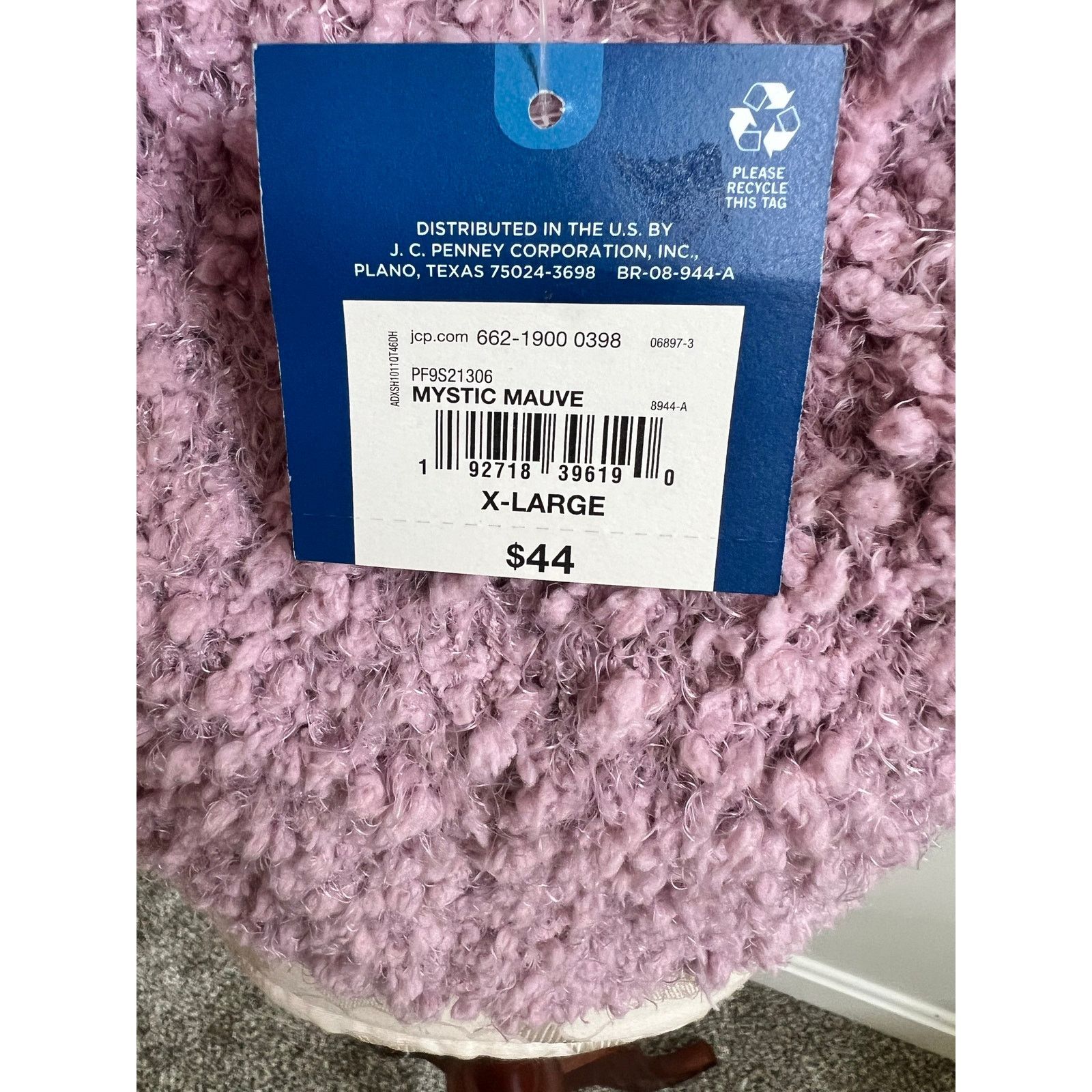 Arizona Jean Co. Arizona Jeans Co Turtleneck Cozy Mystic Mauve Sweater NWT XL Size XL / US 12-14 / IT 48-50 - 6 Thumbnail